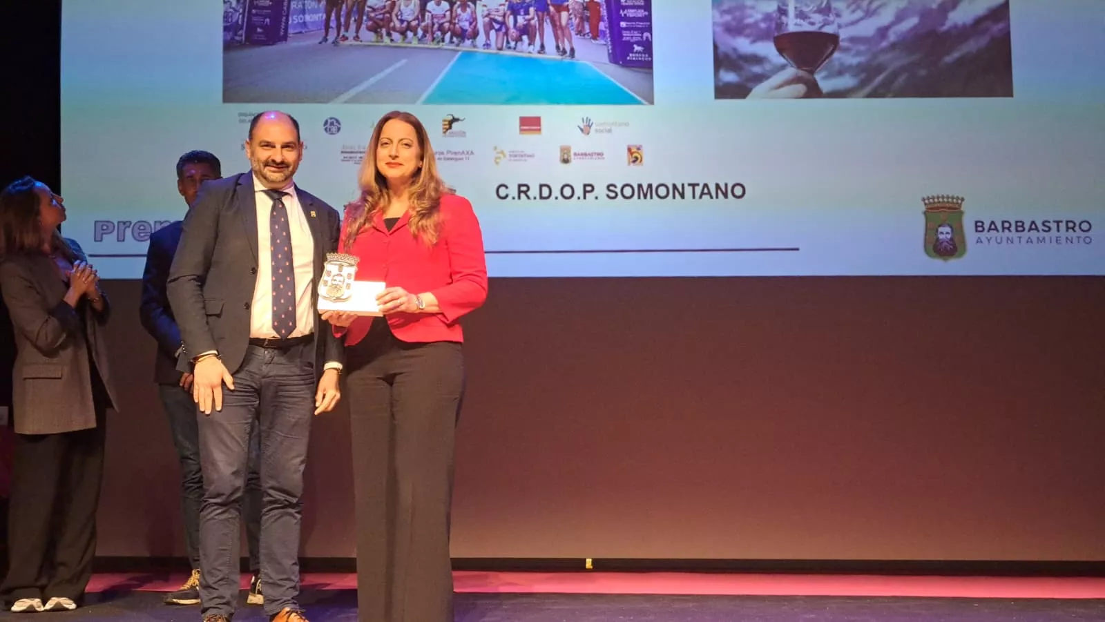 Gala del Deporte en Barbastro con presencia de Gemma Mengual