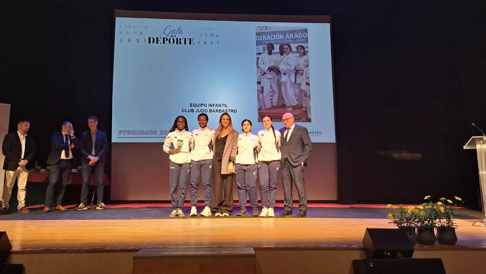 Gala del Deporte en Barbastro con presencia de Gemma Mengual