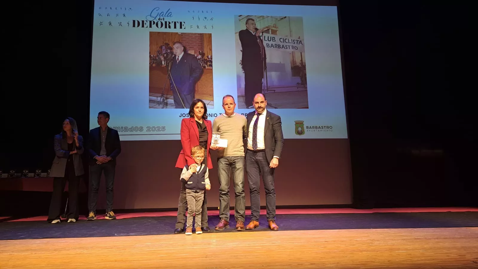 Gala del Deporte en Barbastro con presencia de Gemma Mengual