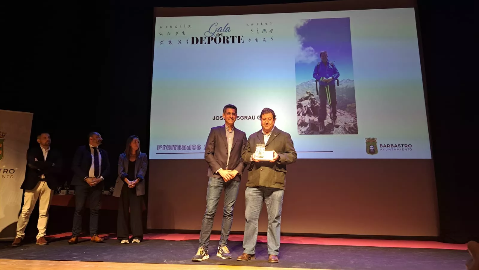 Gala del Deporte en Barbastro con presencia de Gemma Mengual