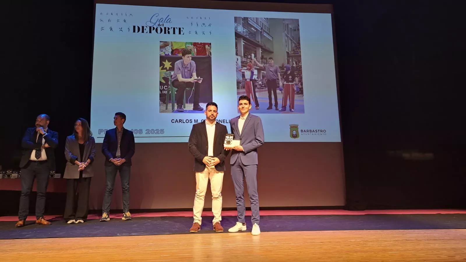 Gala del Deporte en Barbastro con presencia de Gemma Mengual