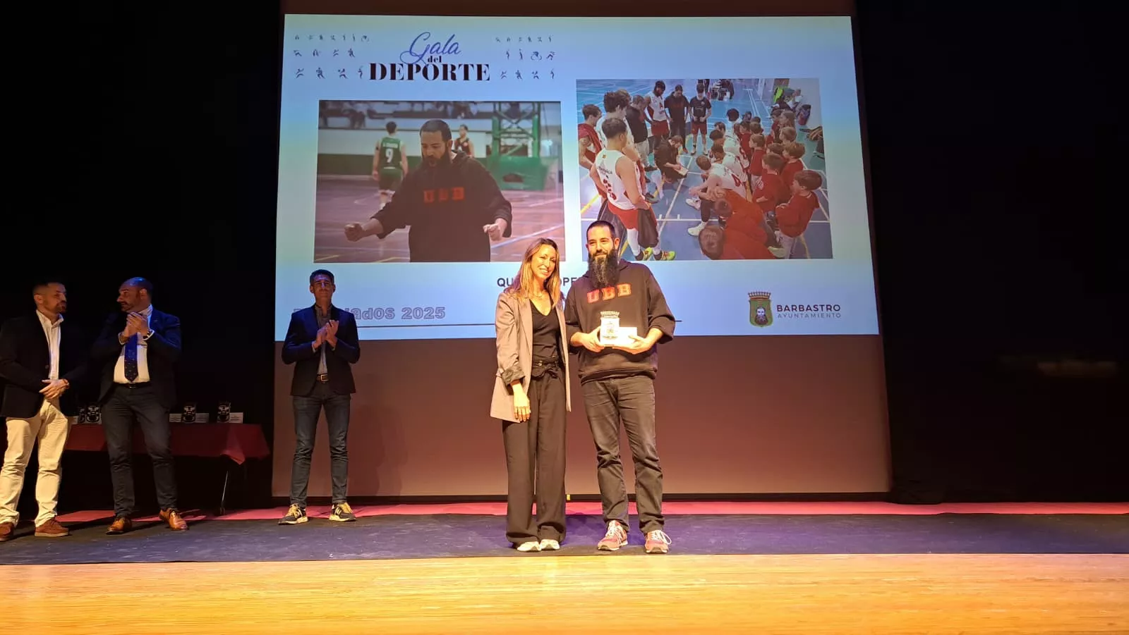 Gala del Deporte en Barbastro con presencia de Gemma Mengual