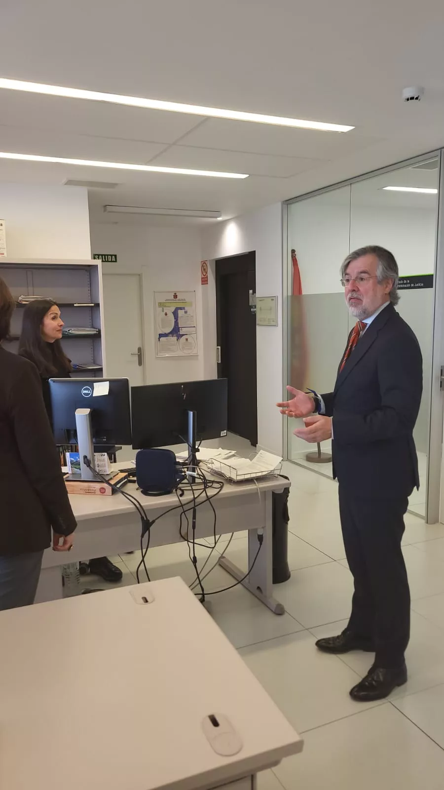 Presidente del TSJA en la Audiencia Provincial