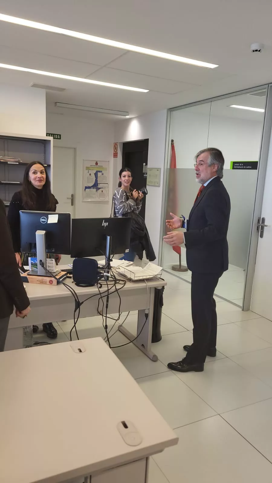 Presidente del TSJA en la Audiencia Provincial