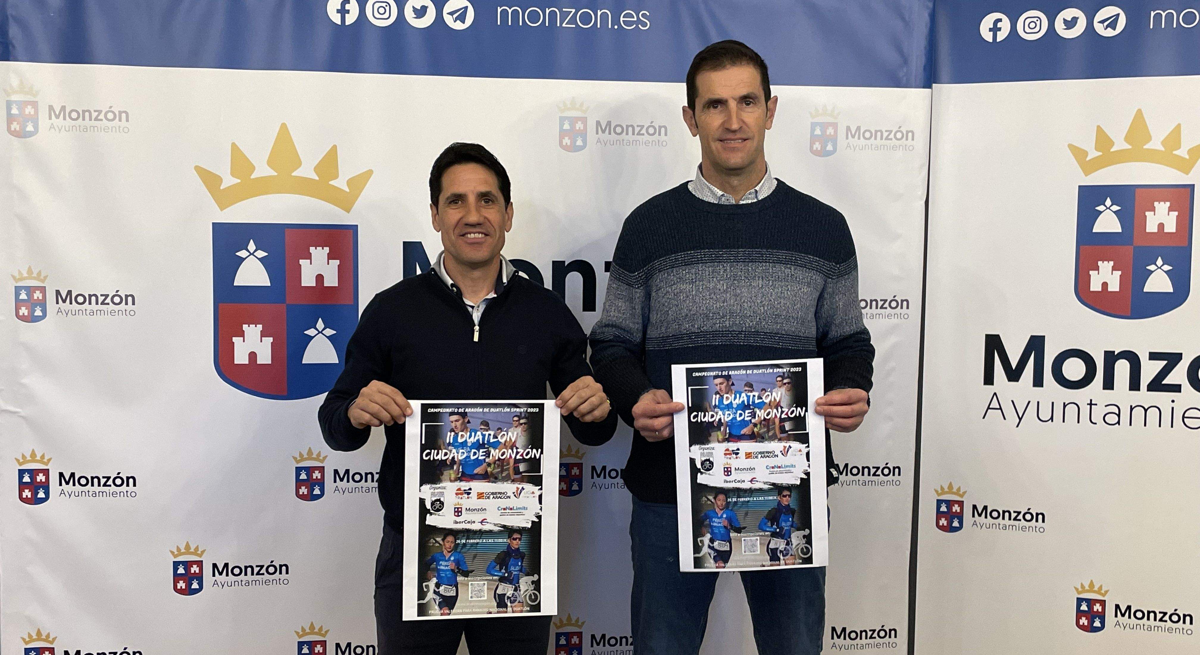 Presentación de la II Duatlón Ciudad de Monzón.
