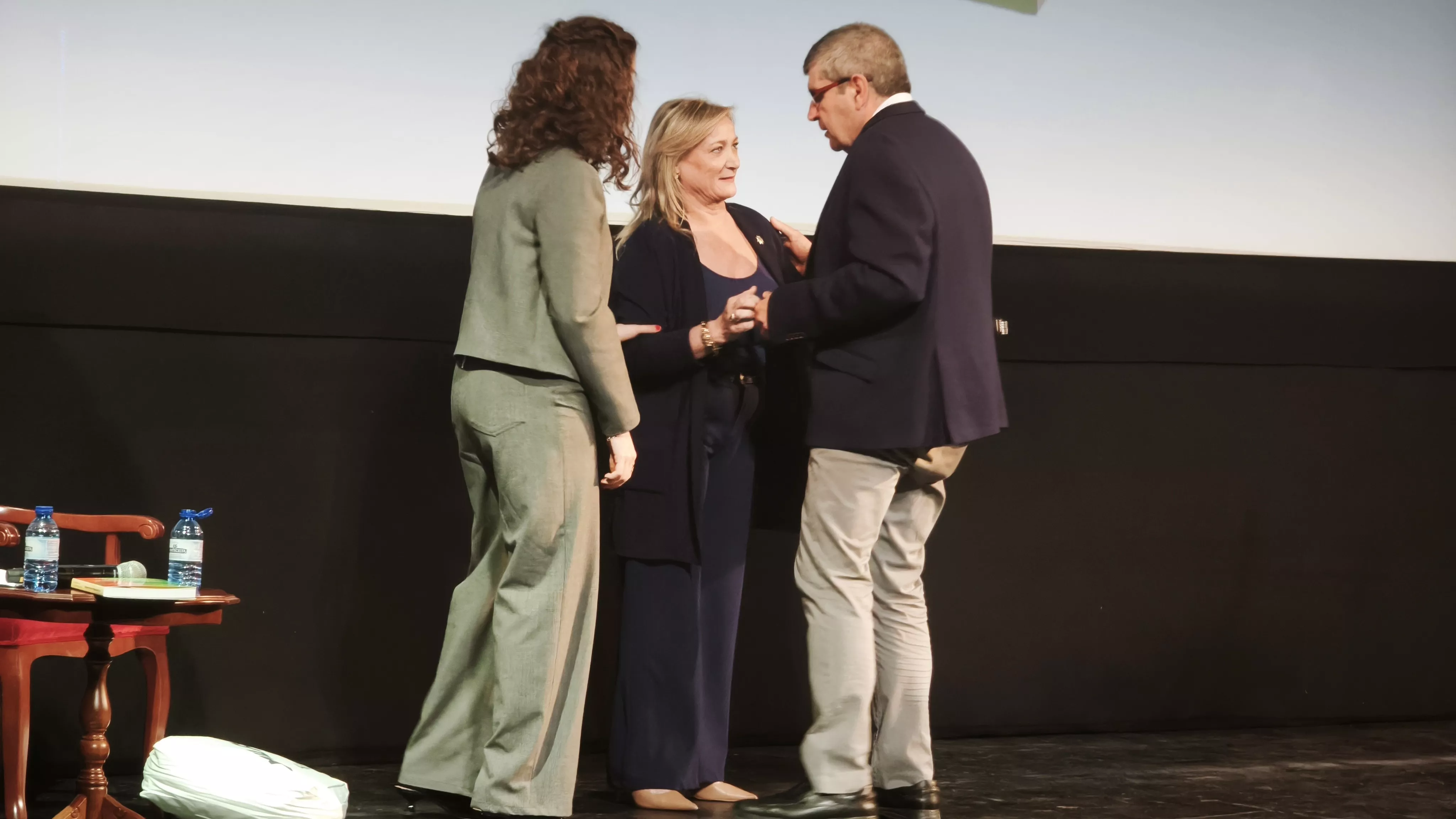Presentación del libro de Ignacio Almudévar en el Teatro Olimpia. Foto María José Sampietro