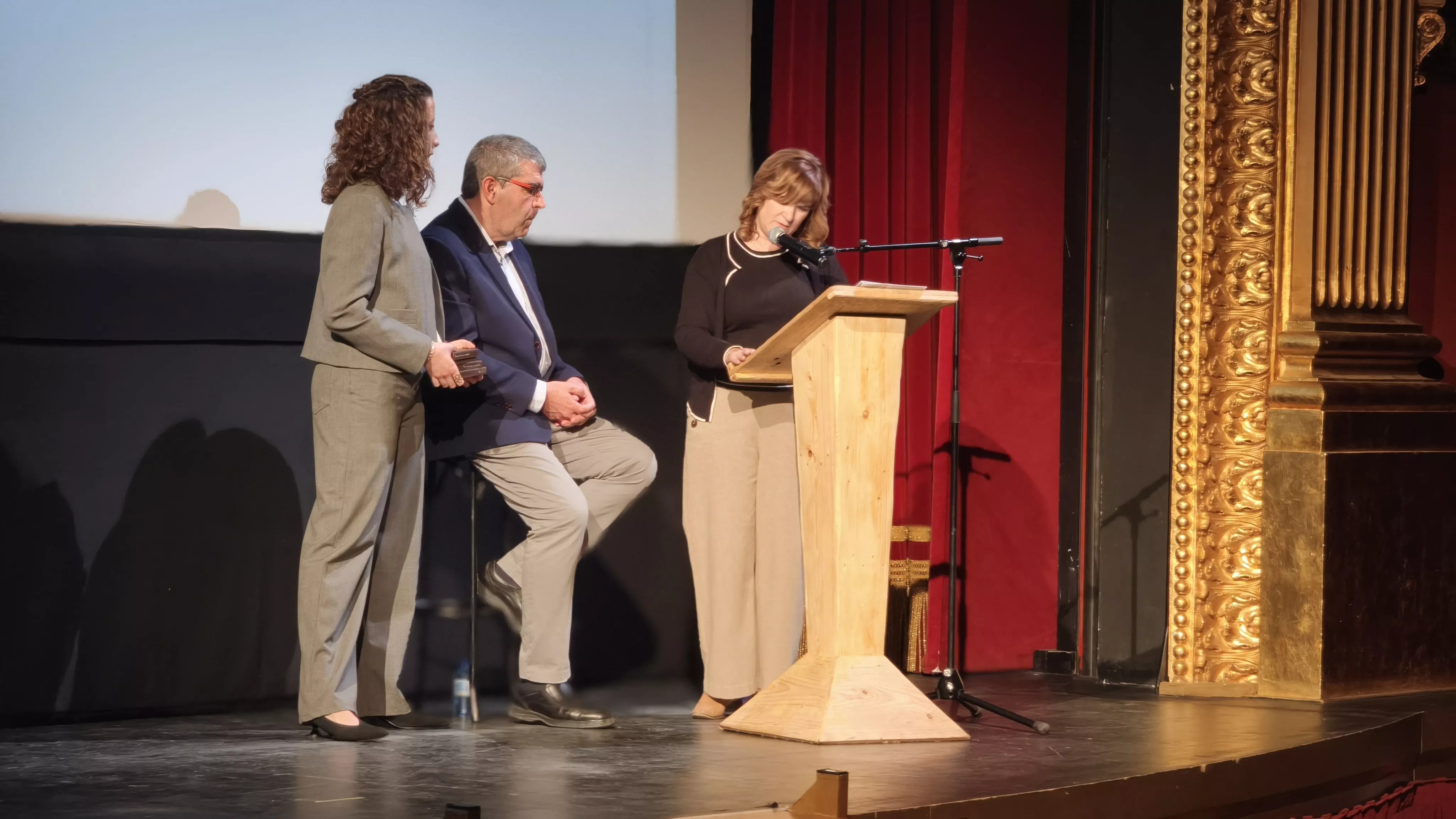 Presentación del libro de Ignacio Almudévar en el Teatro Olimpia. Foto María José Sampietro