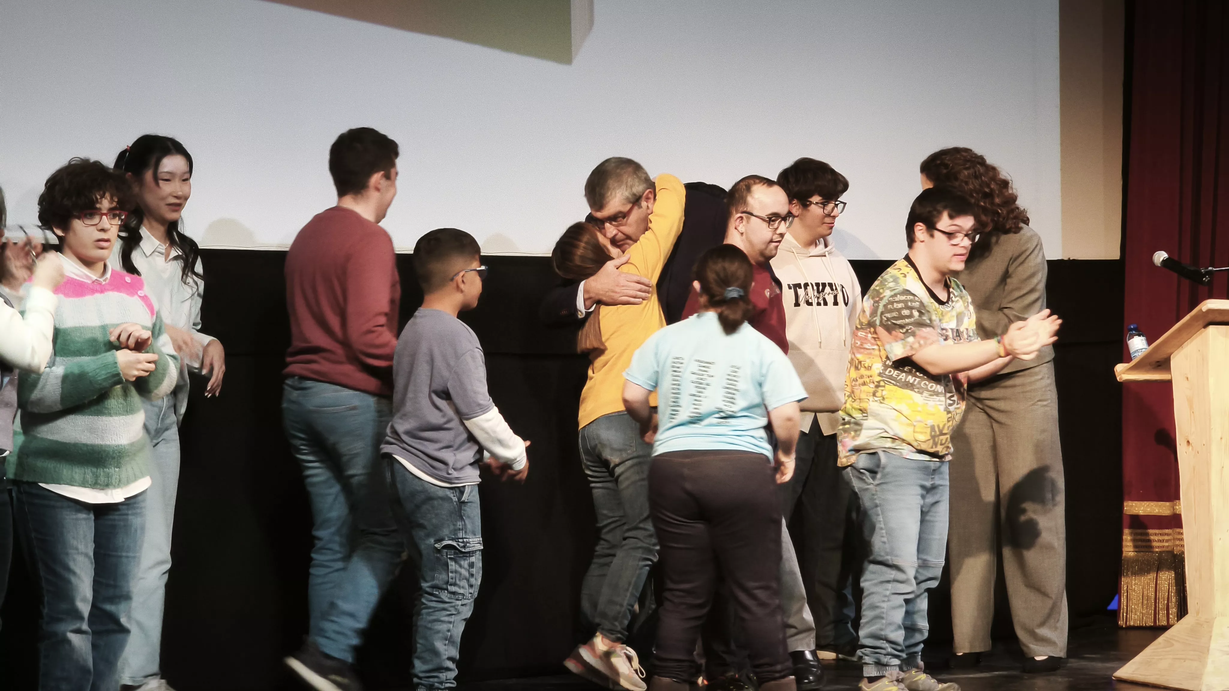 Presentación del libro de Ignacio Almudévar en el Teatro Olimpia. Foto María José Sampietro