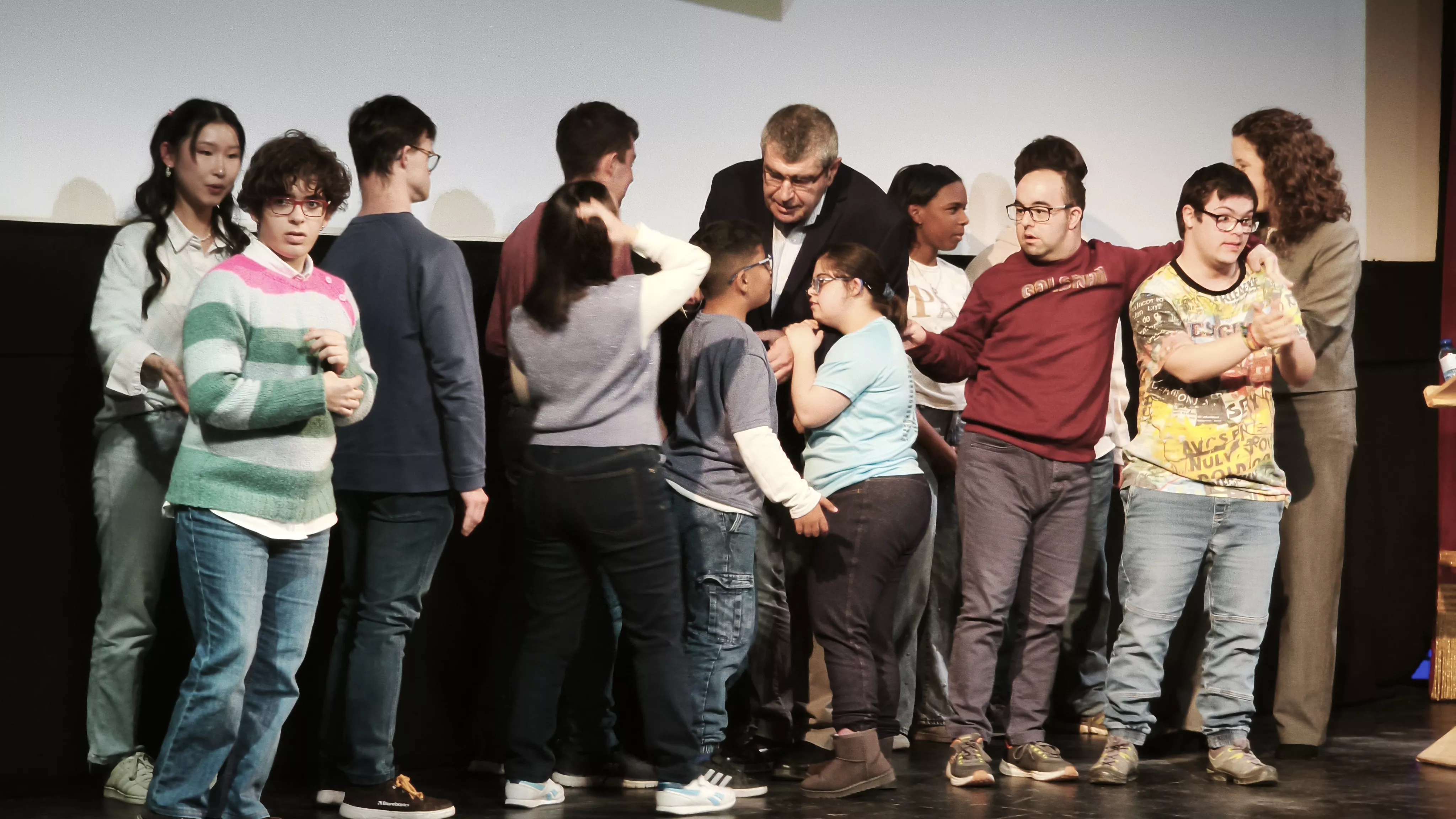 Presentación del libro de Ignacio Almudévar en el Teatro Olimpia. Foto María José Sampietro