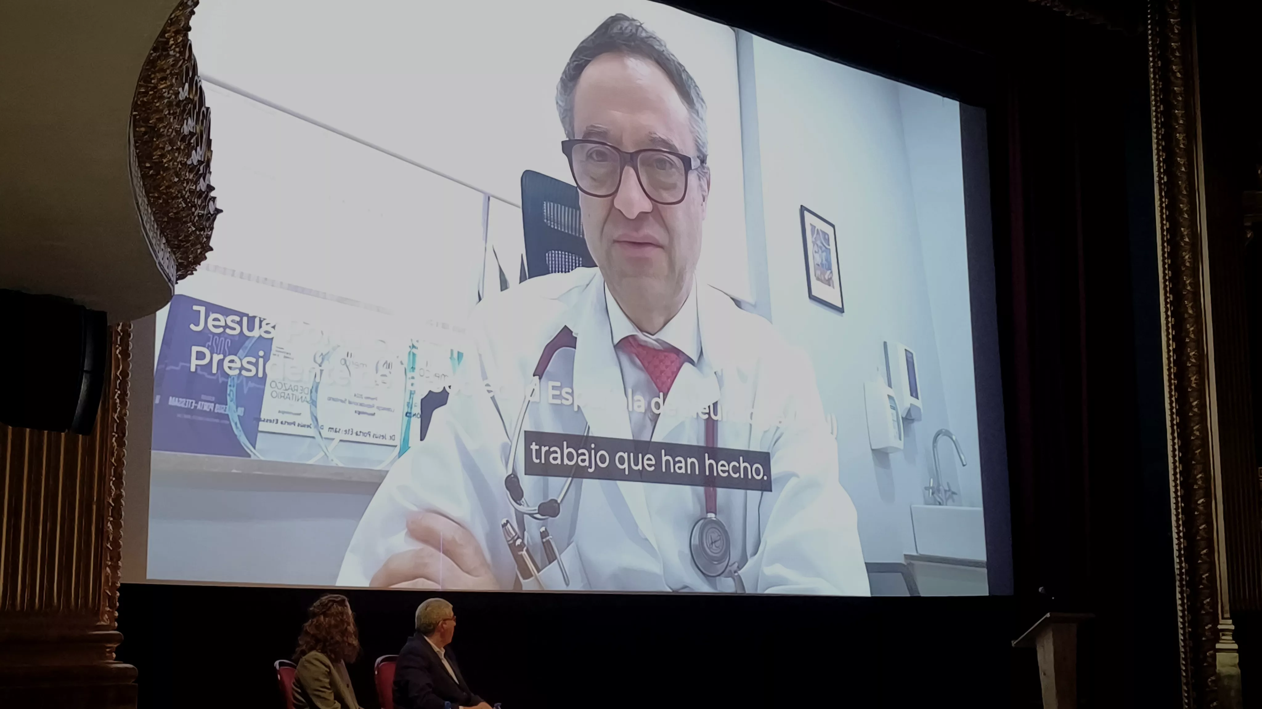 Presentación del libro de Ignacio Almudévar en el Teatro Olimpia. Foto María José Sampietro