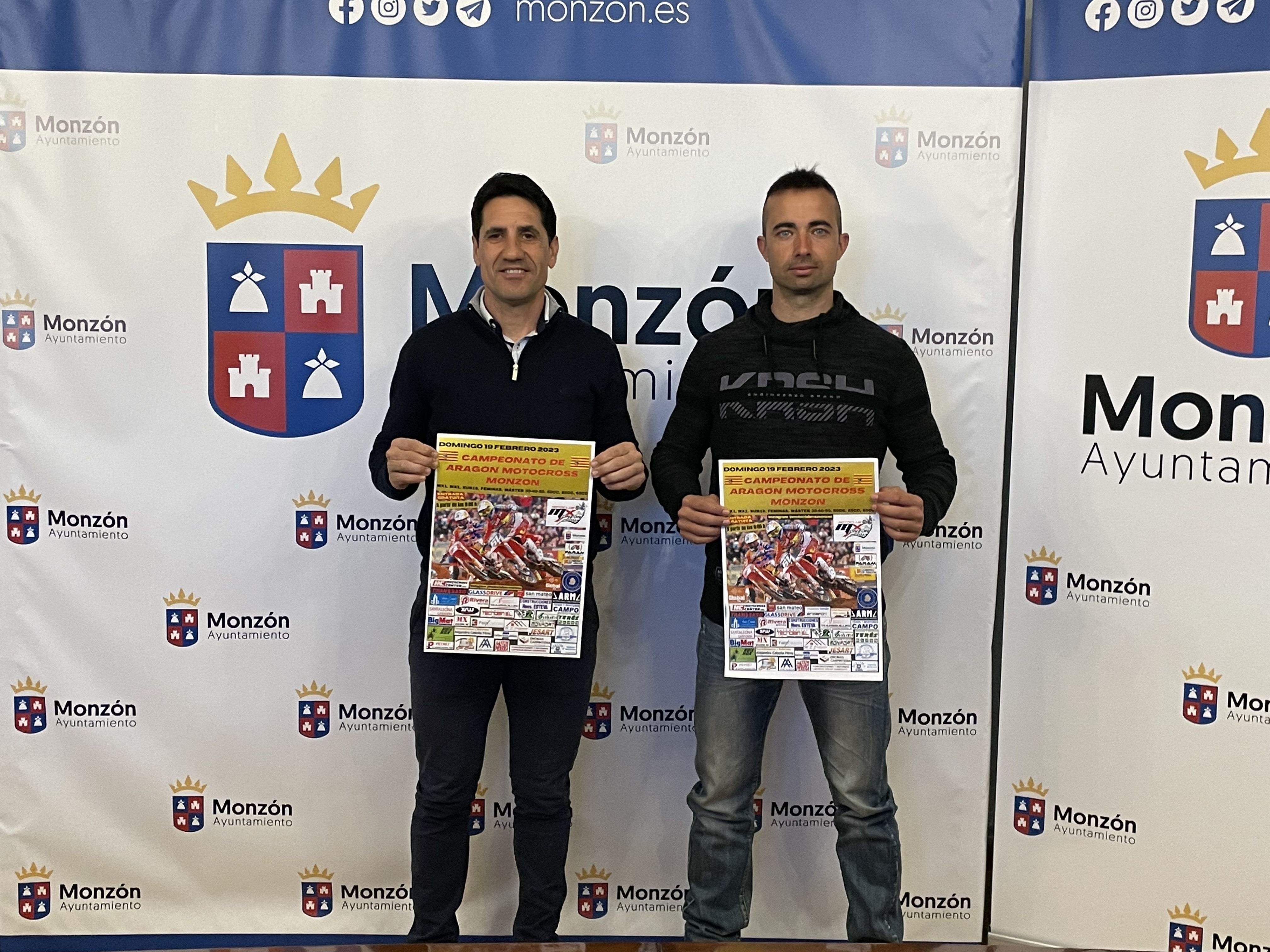 Eliseo Martín y Óscar Romero, en la presentación del Campeonato de Aragón.