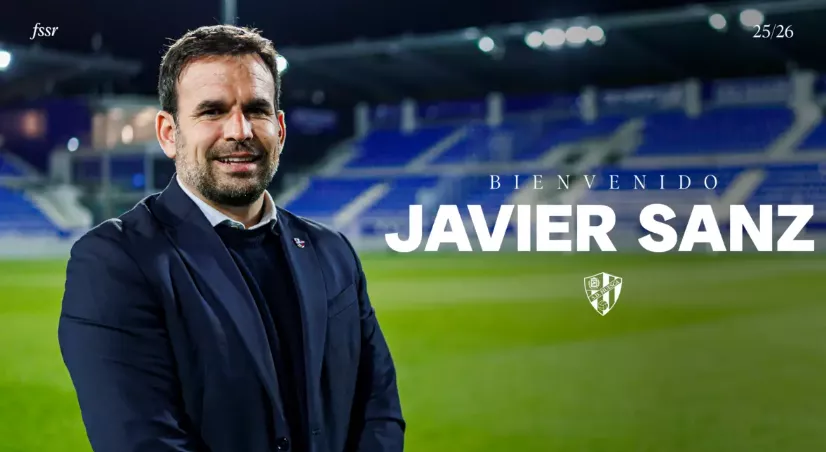 Javier Sanz de Arce, nuevo director deportivo de la SD Huesca