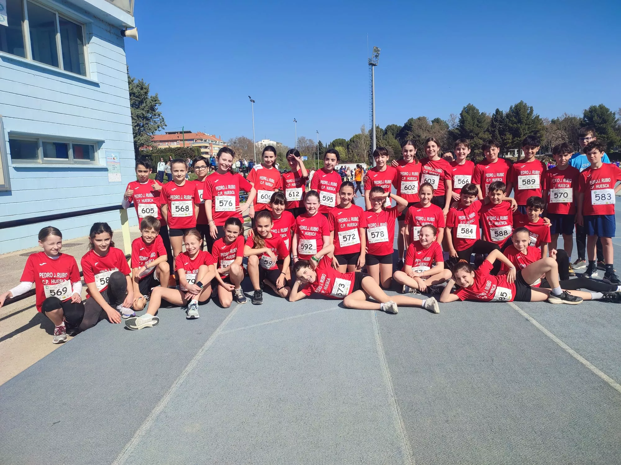 Final Atletismo Divertido 5º y 6º de Primaria. Colegio Pedro J. Rubio