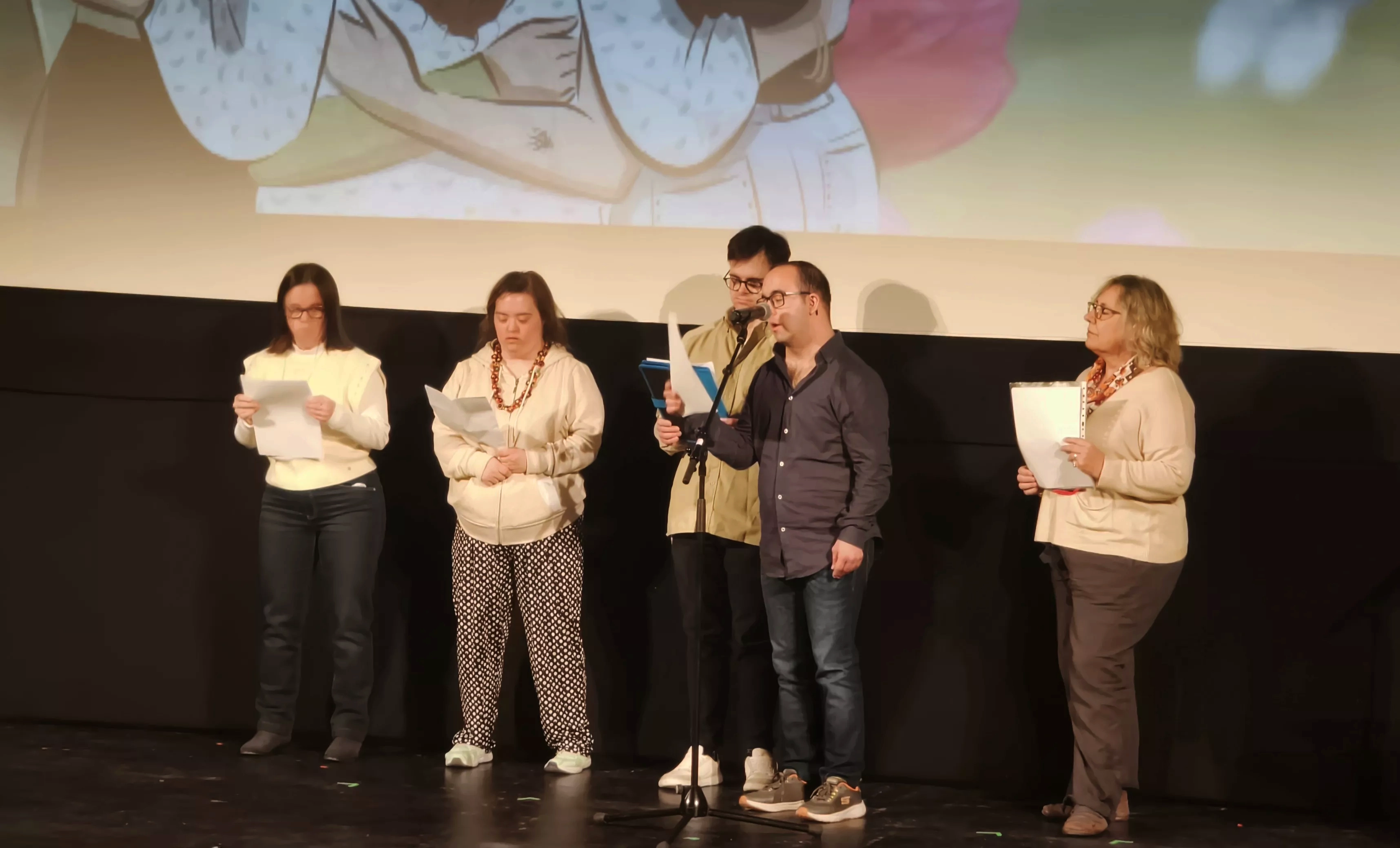 Cosmos Festival de Down Huesca. Foto María José Sampietro