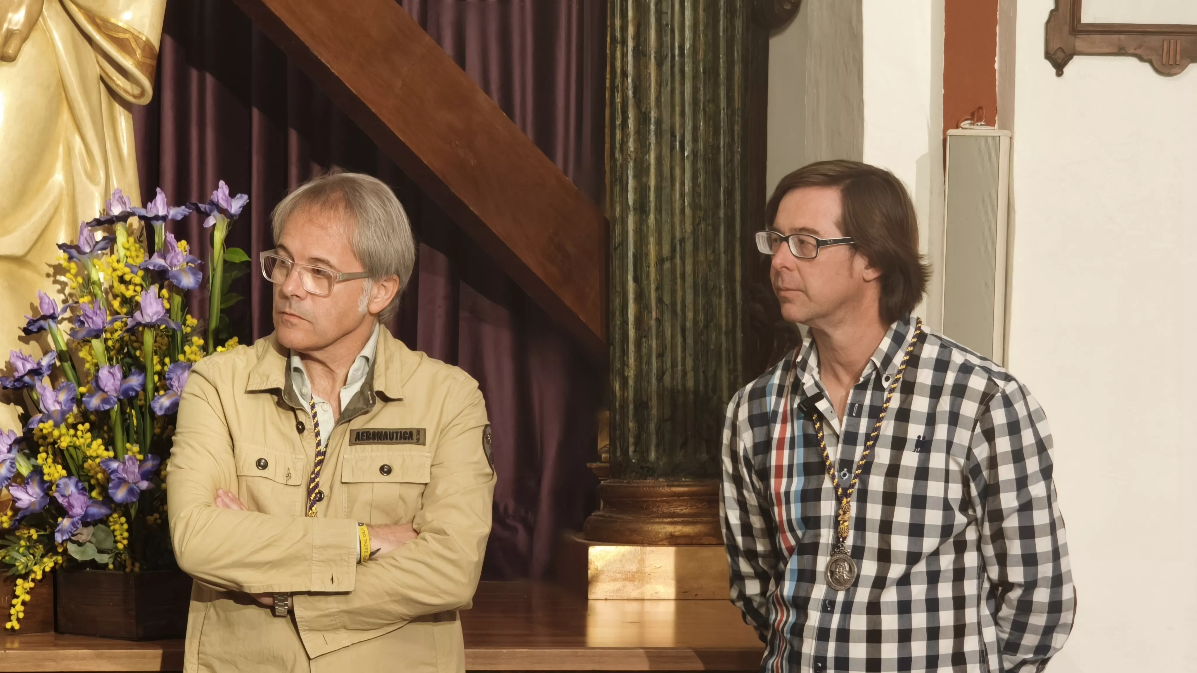 María Santísima de la Salud y de las Lágrimas procesiona por primera vez en Huesca. Foto María José Sampietro