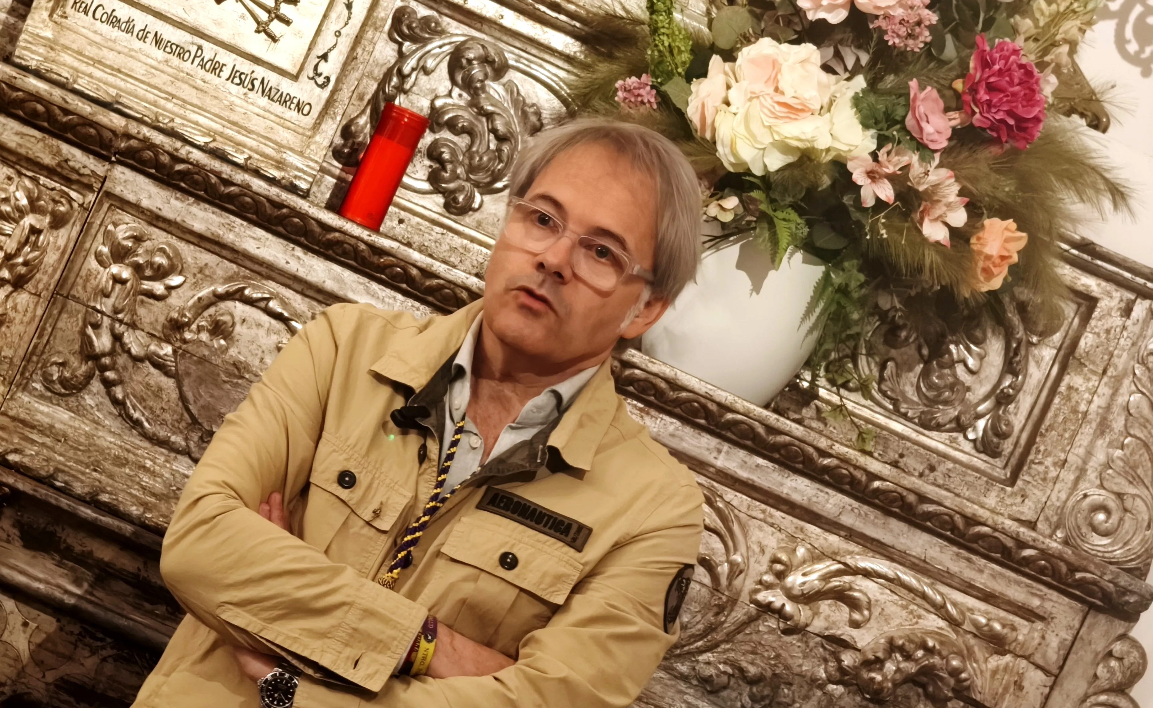 María Santísima de la Salud y de las Lágrimas procesiona por primera vez en Huesca. Foto María José Sampietro