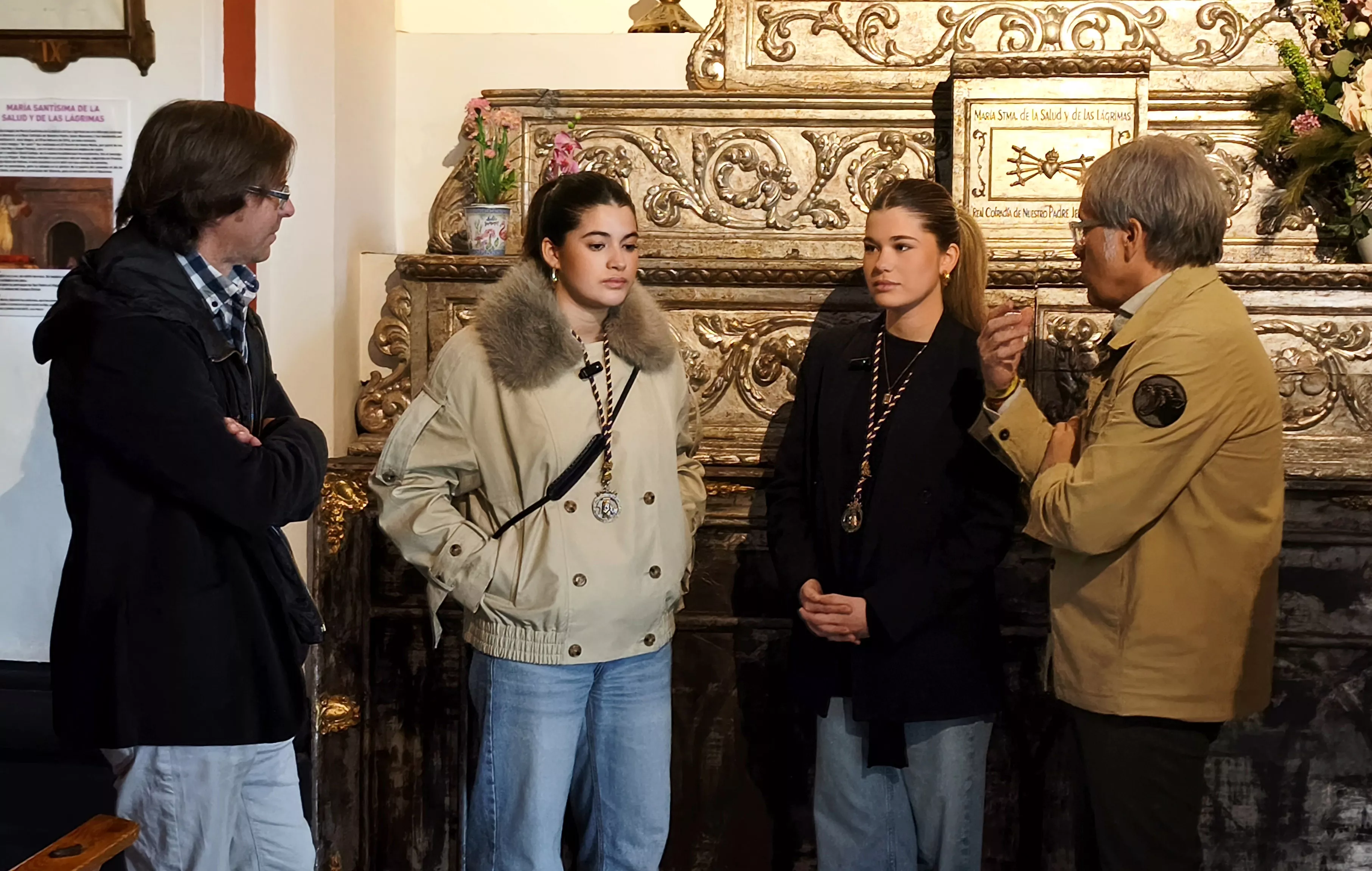 María Santísima de la Salud y de las Lágrimas procesiona por primera vez en Huesca. Foto María José Sampietro