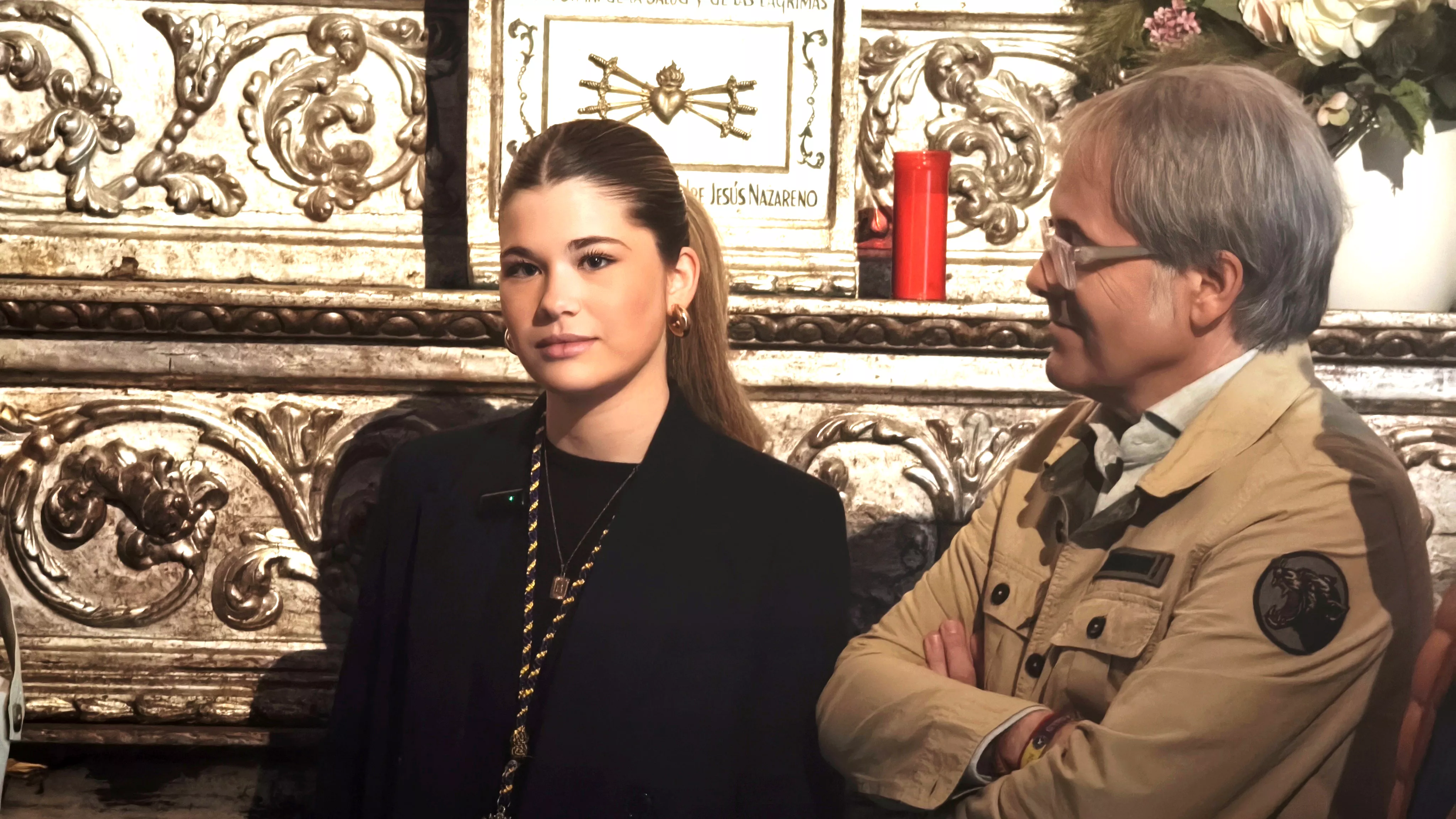 María Santísima de la Salud y de las Lágrimas procesiona por primera vez en Huesca. Foto María José Sampietro