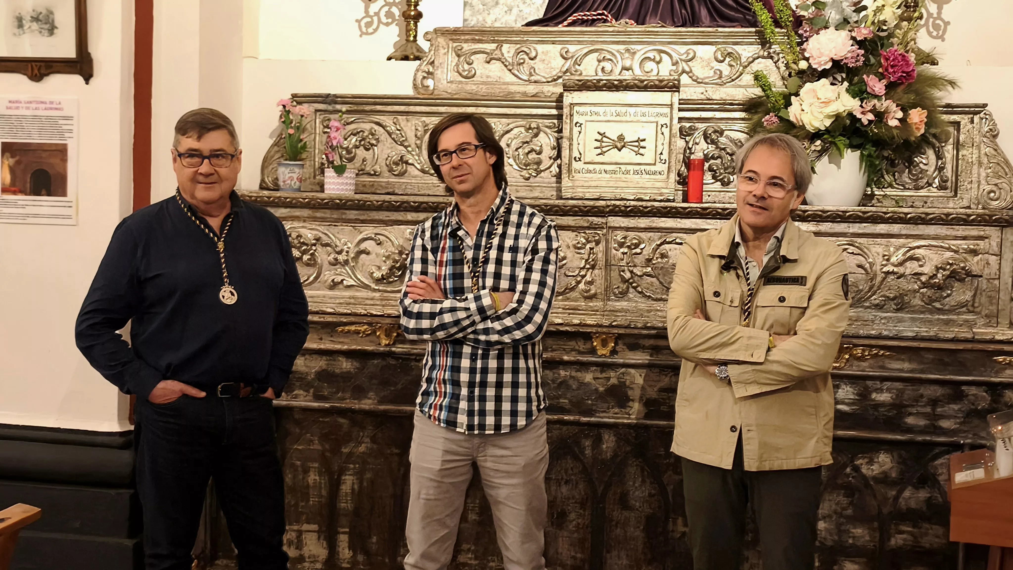 María Santísima de la Salud y de las Lágrimas procesiona por primera vez en Huesca. Foto María José Sampietro