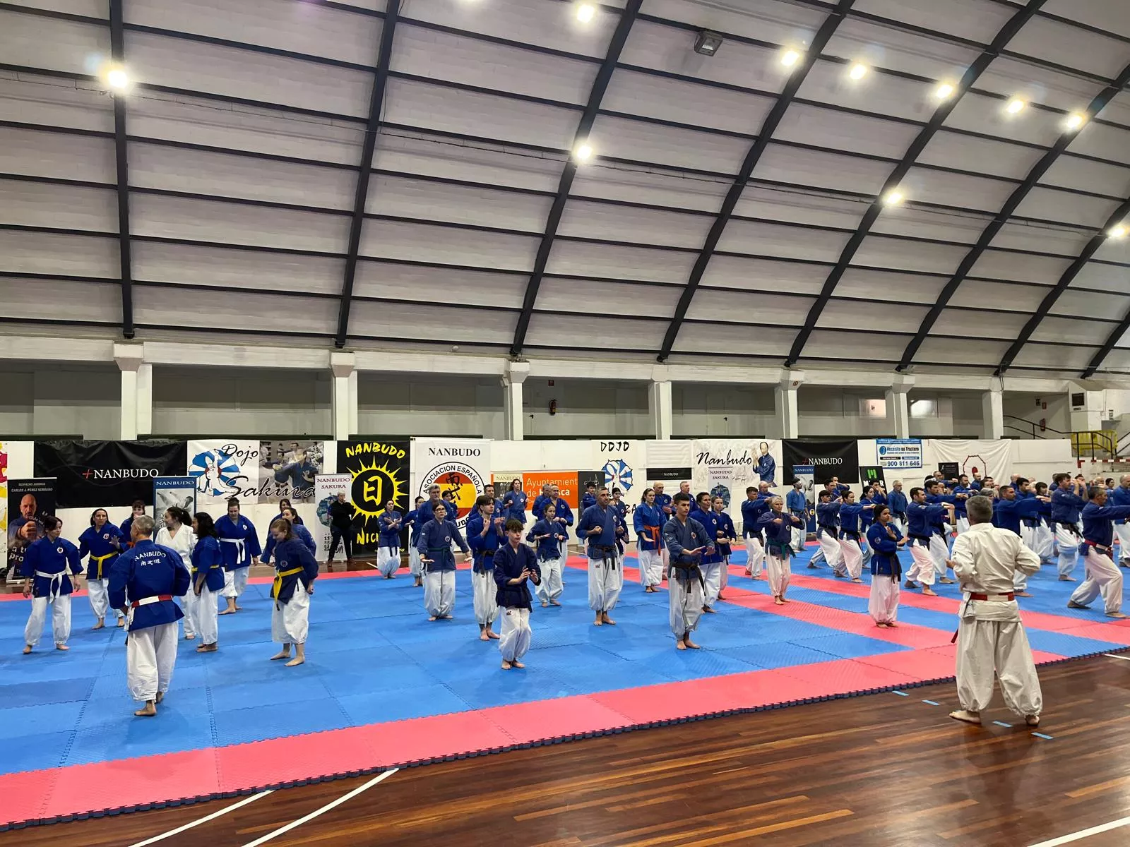 Éxito total del 33º Stage Internacional de Nanbudo de Huesca, reuniendo a más de 150 deportistas