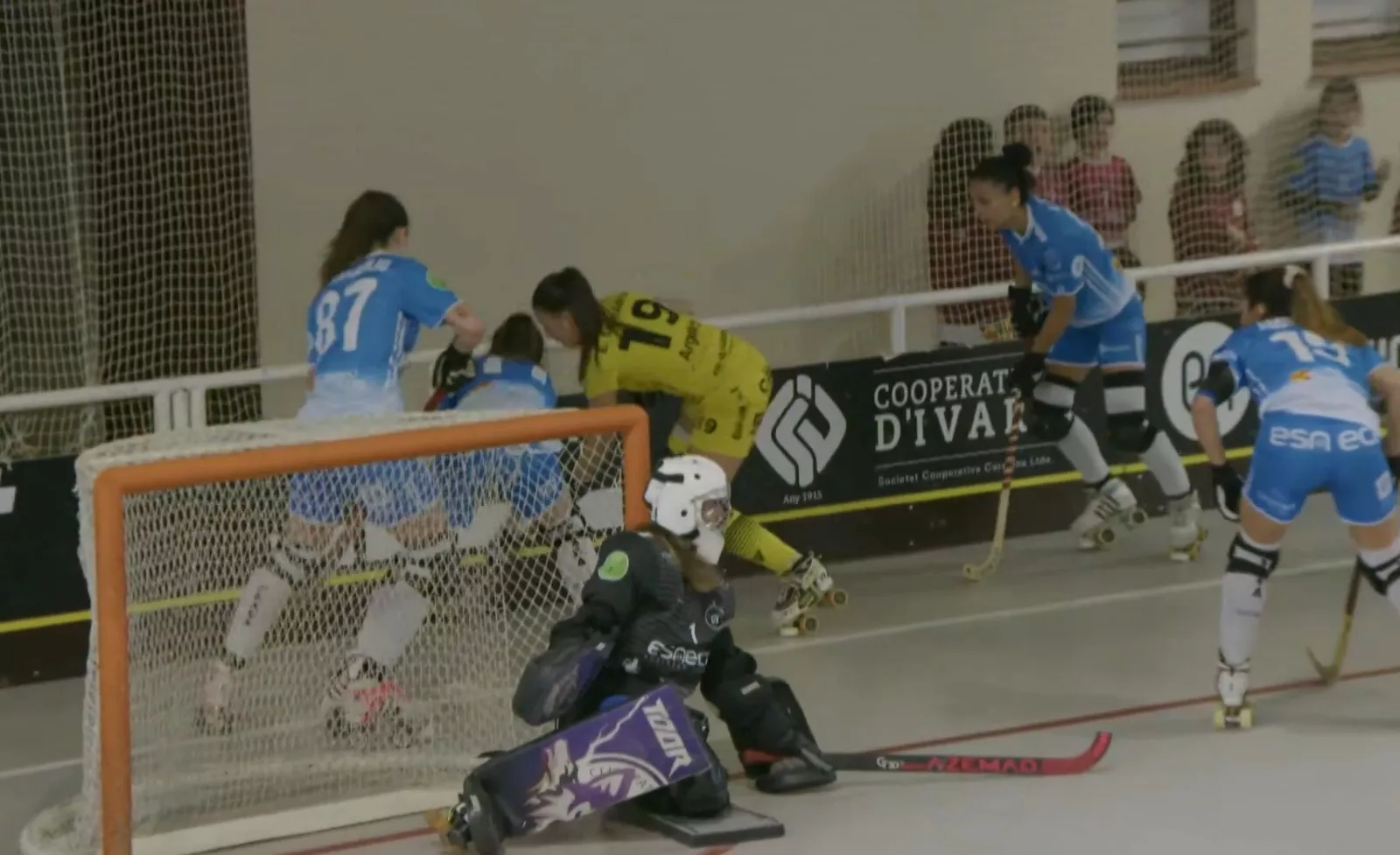 Vila sana vs Fraga. Foto: Diario del Bajo Cinca