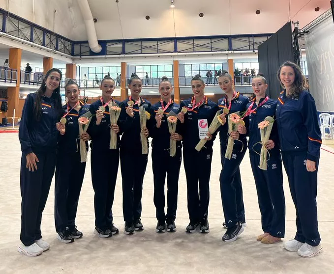 Oro para España en Marbella. Foto: RFEG