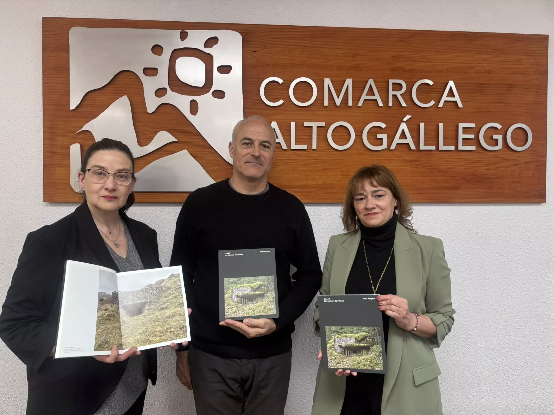 La comarca ha colaborado en la publicación del libro ‘Línea P. Los bunkers del Pirineo’.