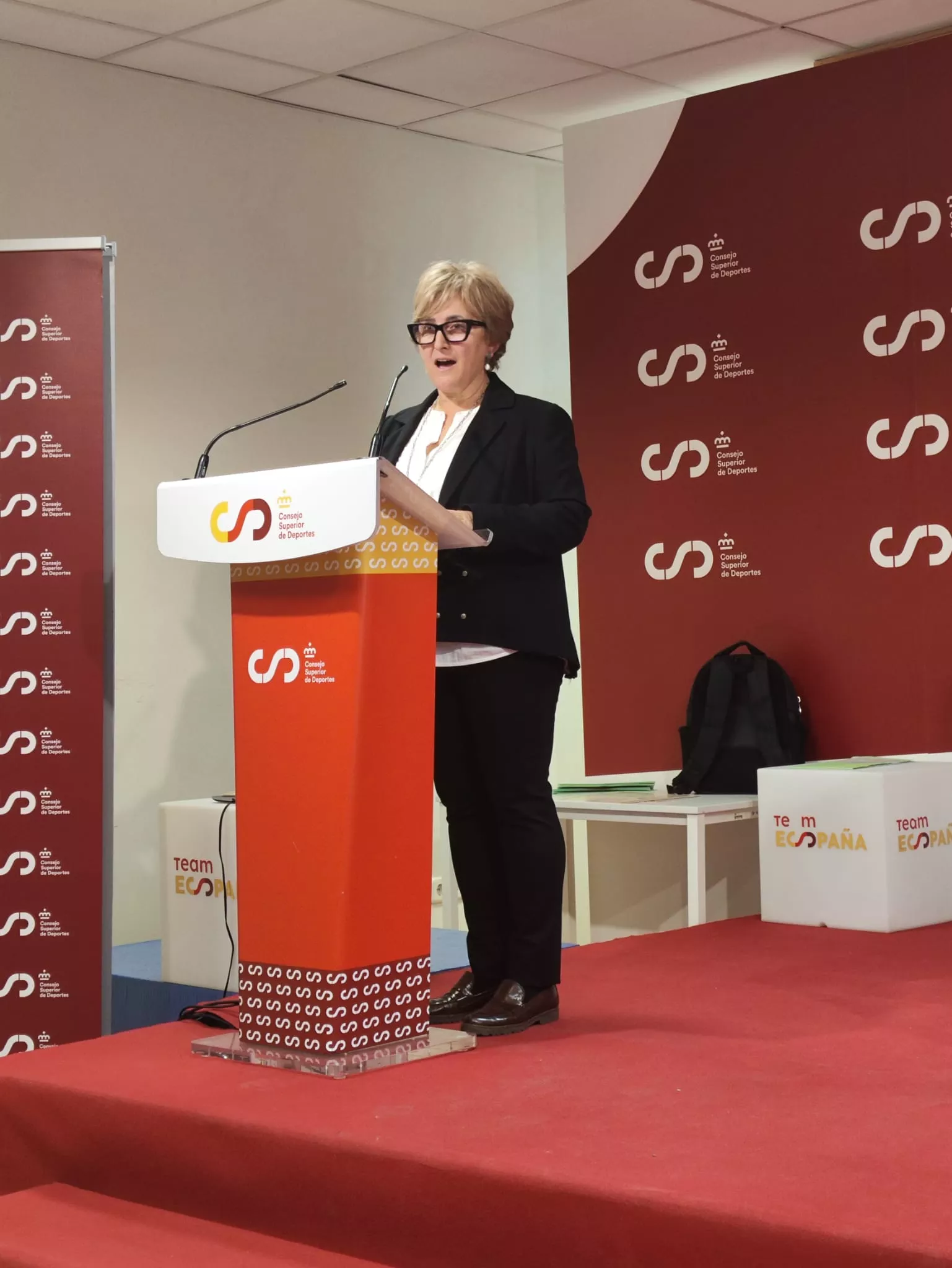 Charo Romero Martín, profesora de la Facultad de Ciencias de la Salud y del Deporte y responsable de Comunicación de la Acafde..