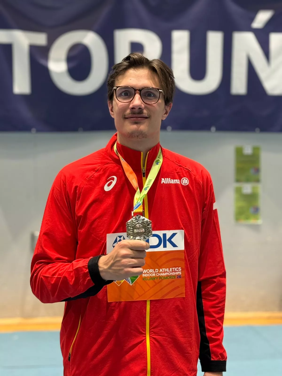 Christian Iguacel, subcampeón del mundo con Bélgica