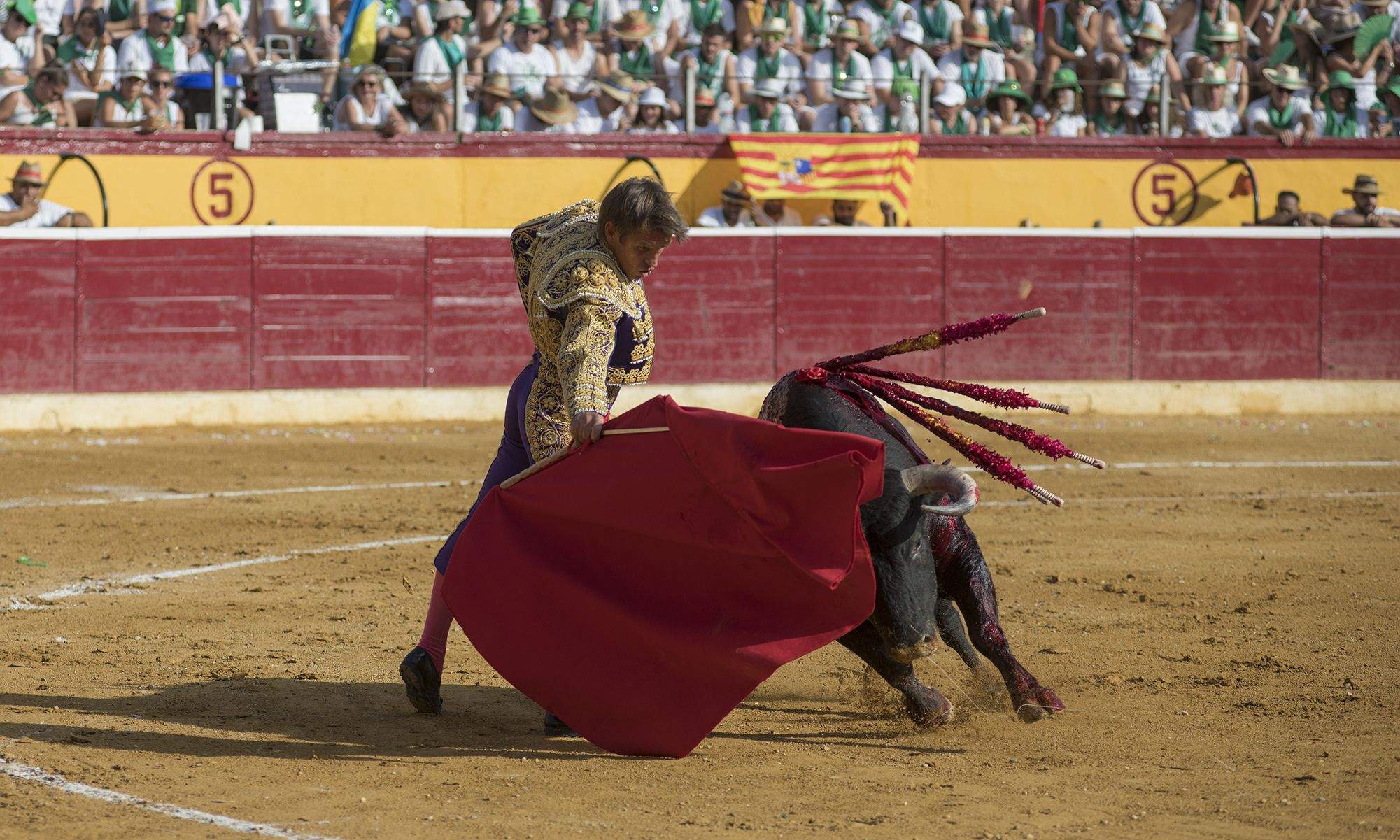 El Cordobés en la última Feria de la Albahaca. Foto Jacques Valat El Cordobés en la última Feria de la Albahaca. Foto Jacques Valat
