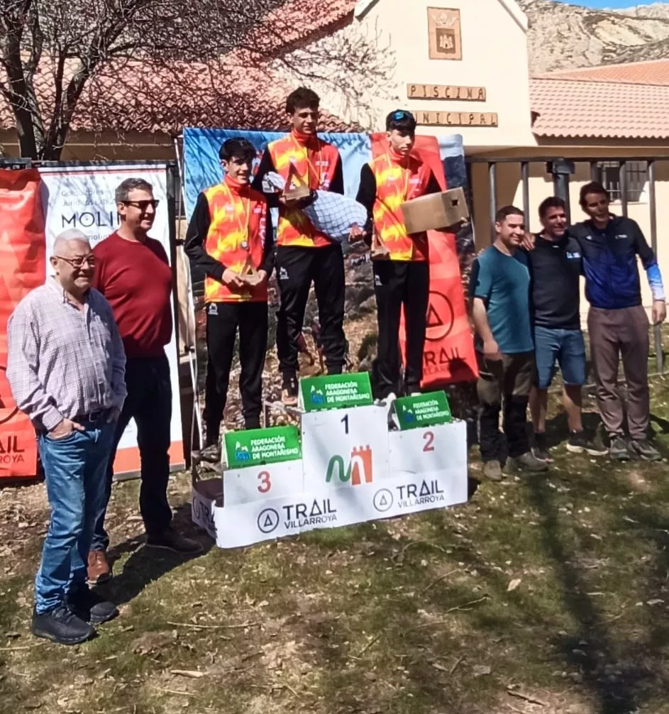 Podio cadete masculino