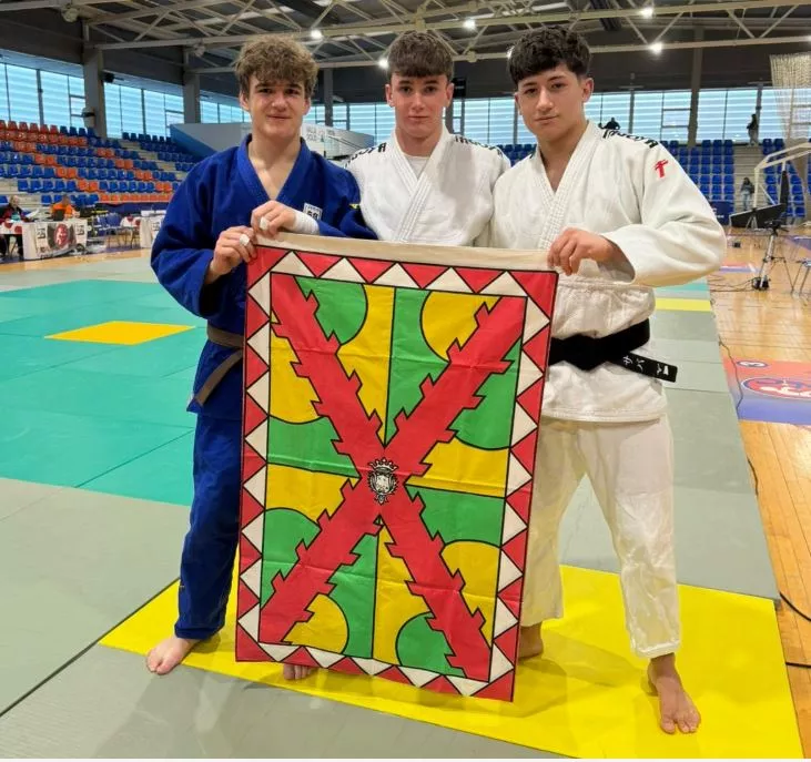 Los judocas de la Escuela Samurai en Valladolid.