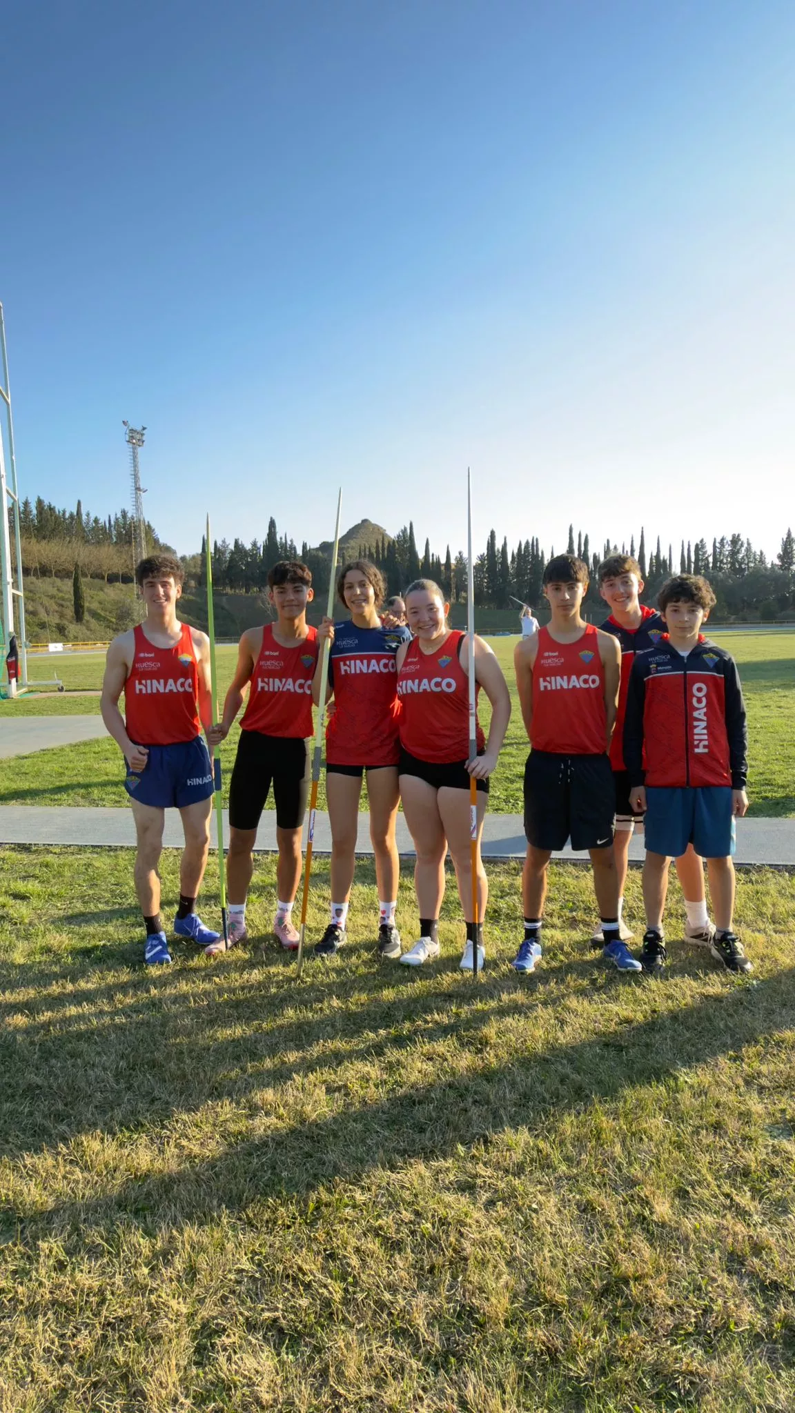 Atletas del Hinaco Monzón