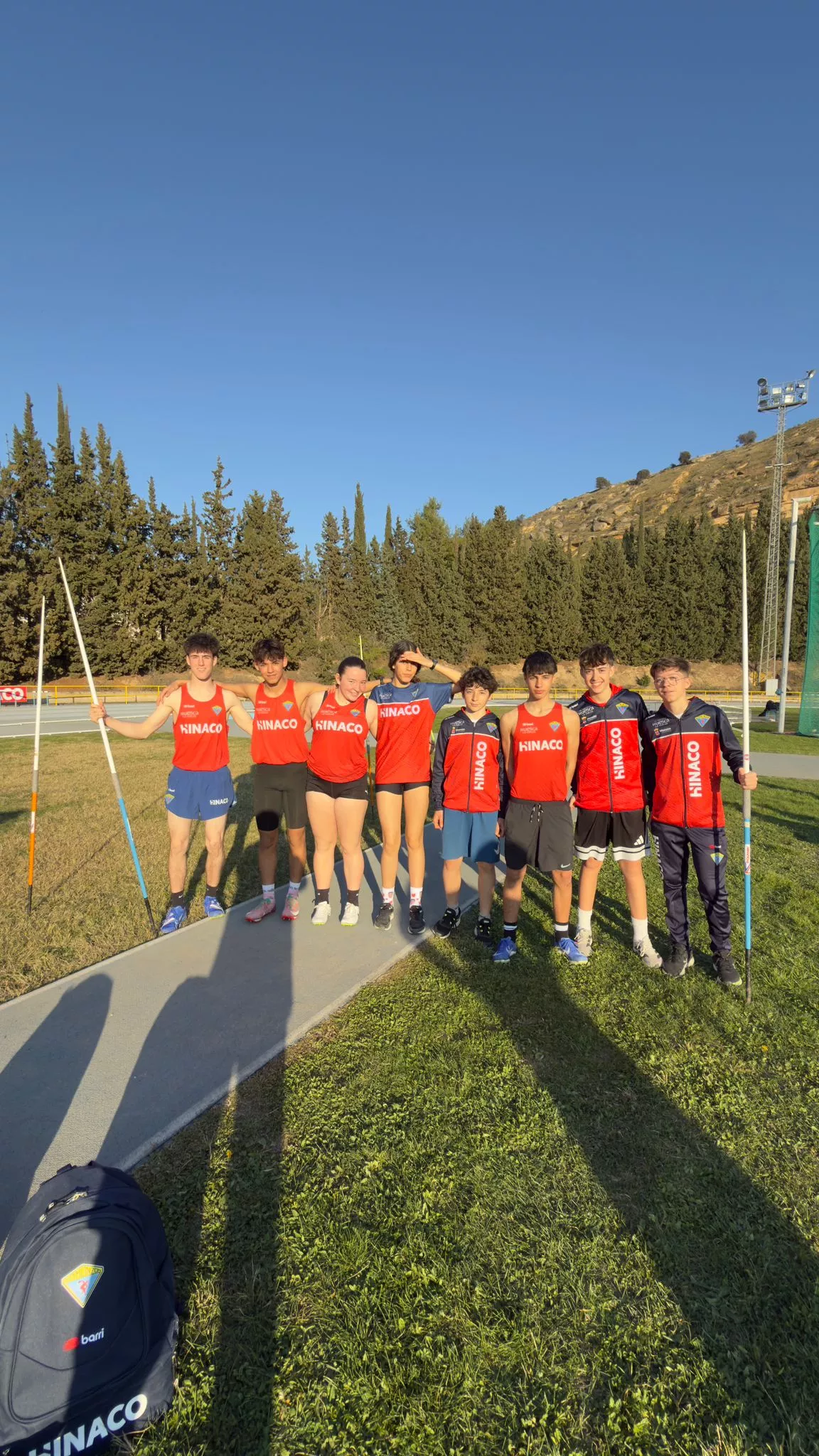 Atletas del Hinaco Monzón