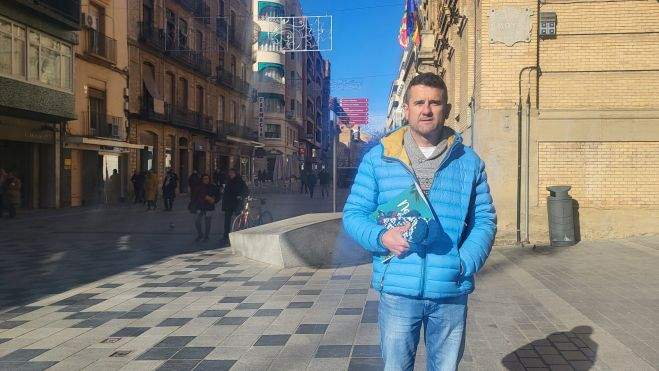 Javier Moraleda es el único médico de Cuidados Paliativos que hay en el Sector Sanitario de Huesca. Foto Myriam Martínez