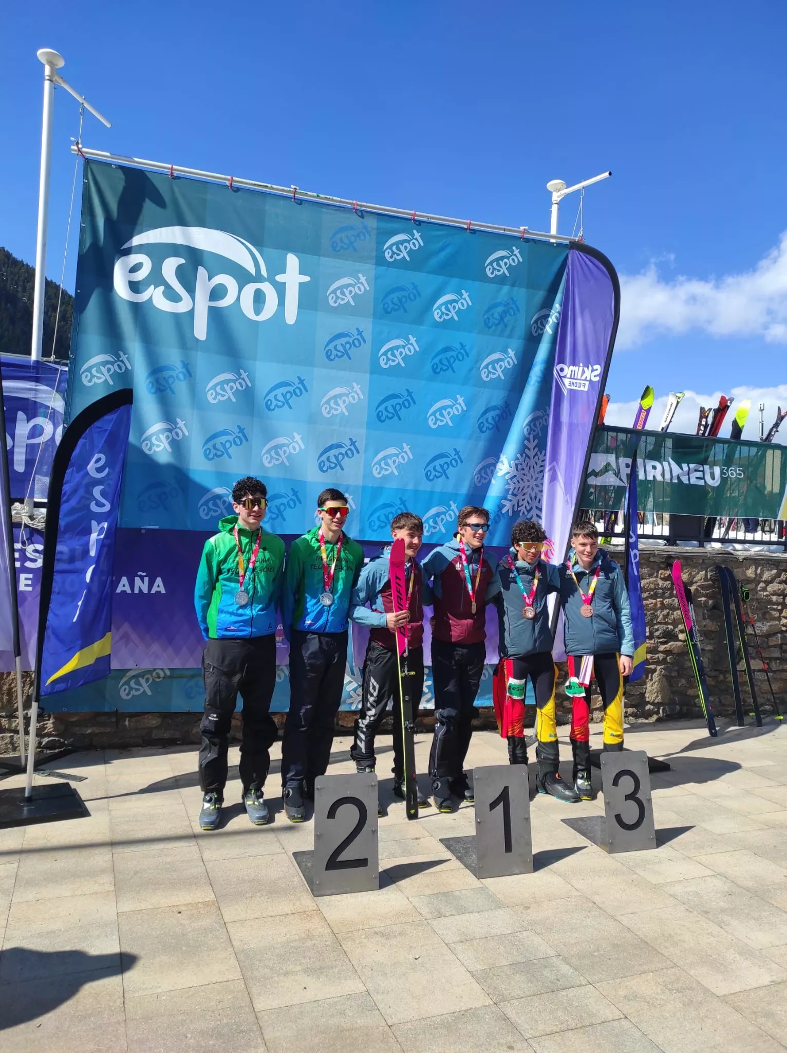 U18M, 3º Lucas Merodio y Eduardo Sola