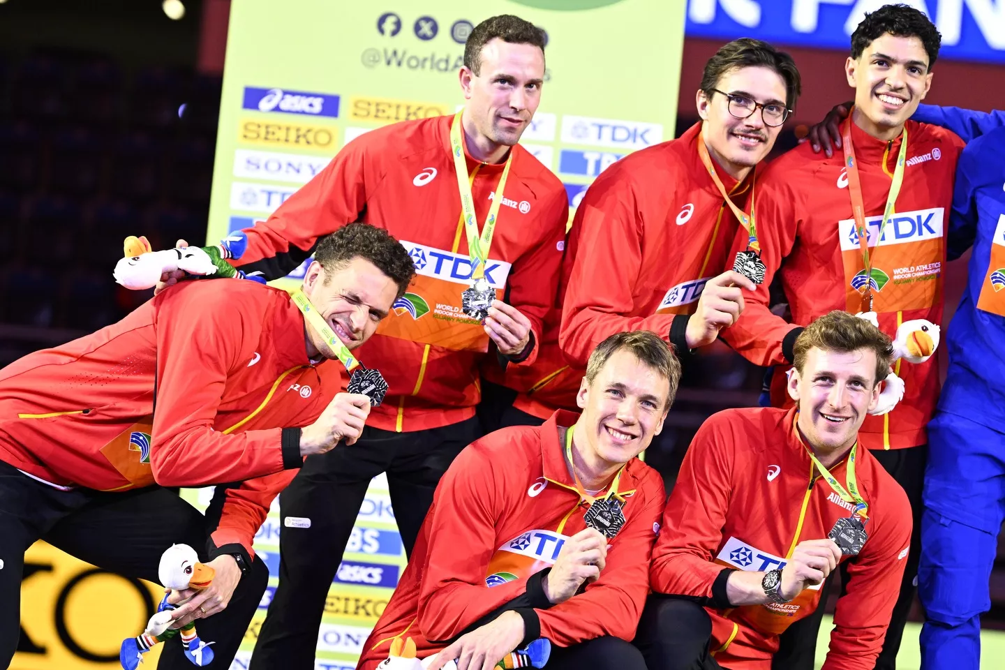 Christian Iguacel, subcampeón del mundo con Bélgica