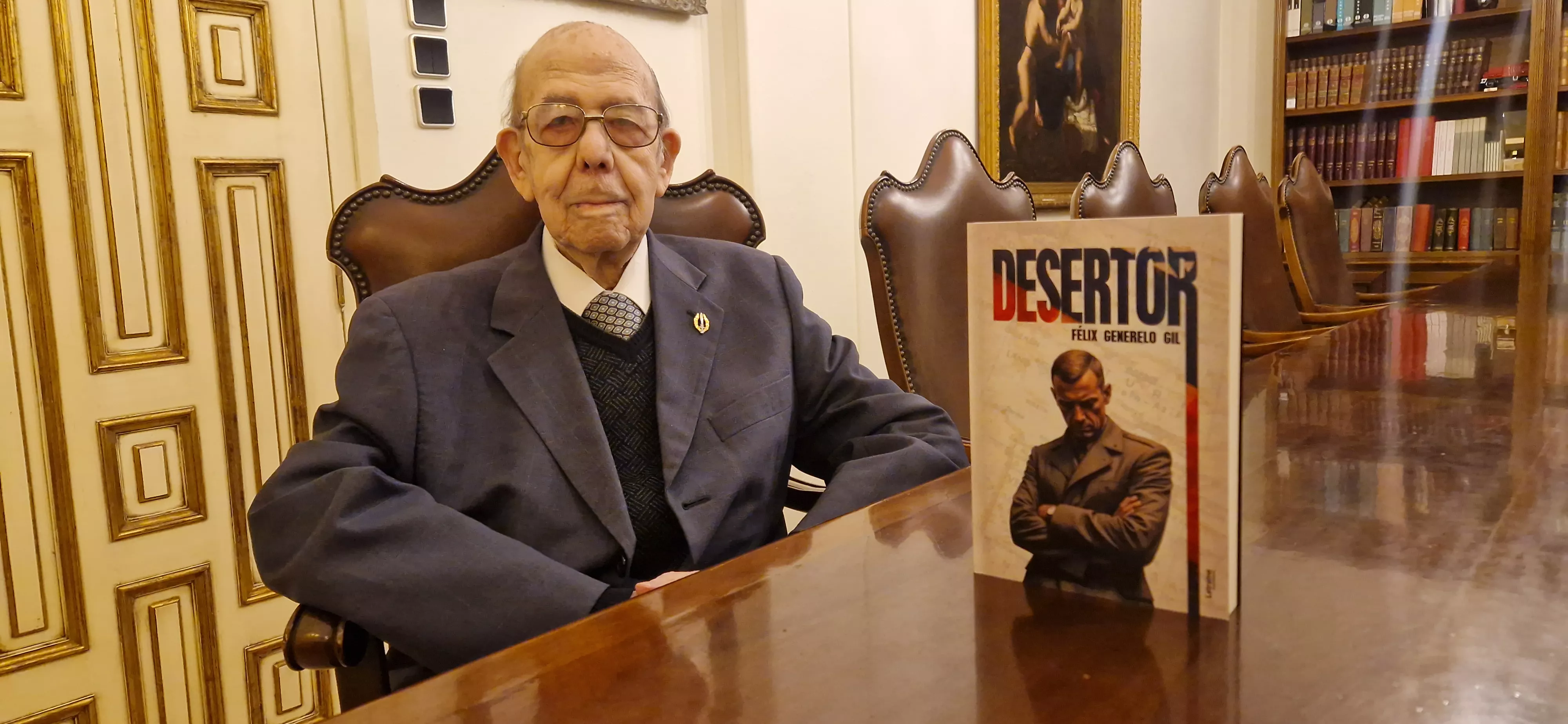 Presentación de "Desertor", obra de Félix Generelo. Foto Myriam Martínez