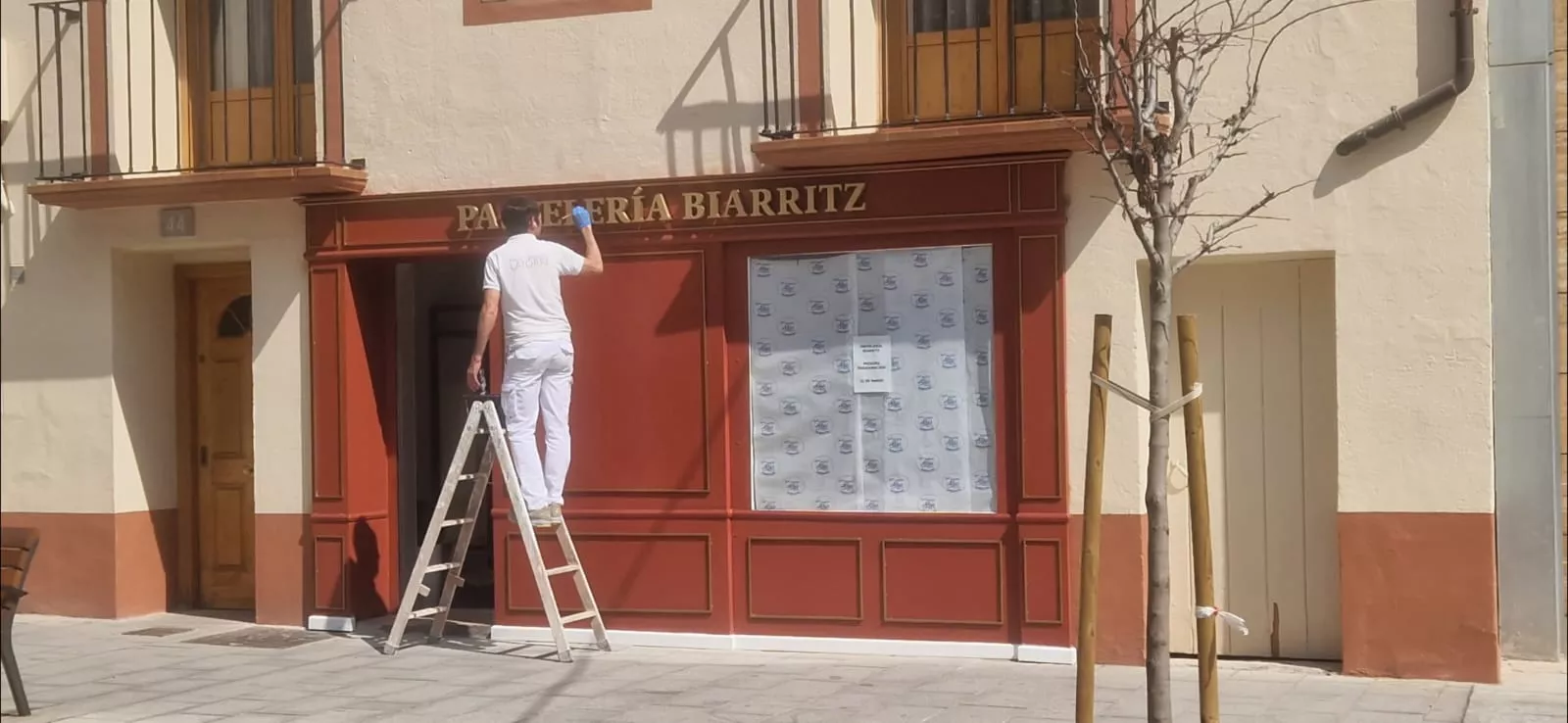 La Pastelería Biarritz estrena nueva tienda en Huesca en pleno Coso Alto. Foto Myrian Martínez