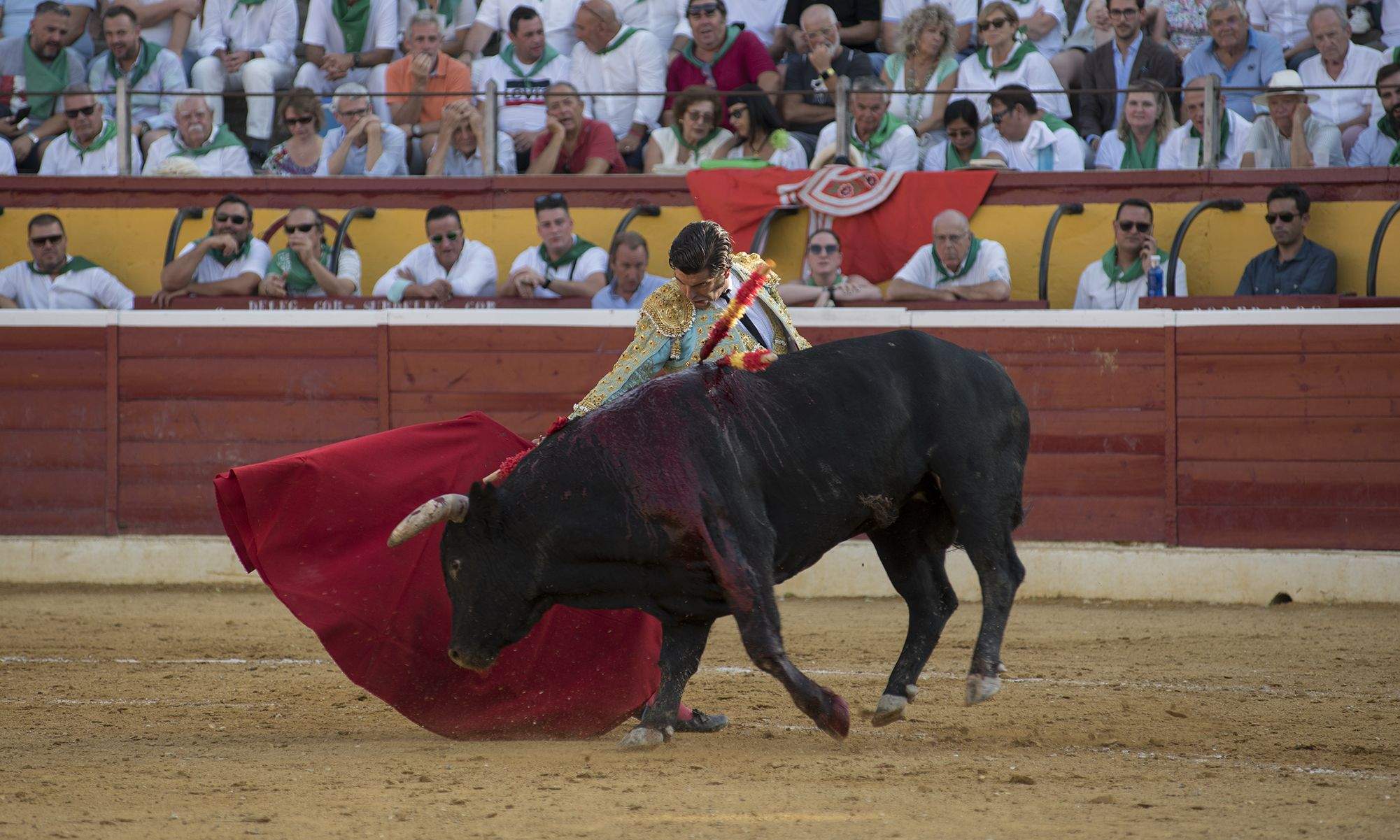 Morante solo cortó una oreja el año pasado en Huesca. Foto Jacques Valat 