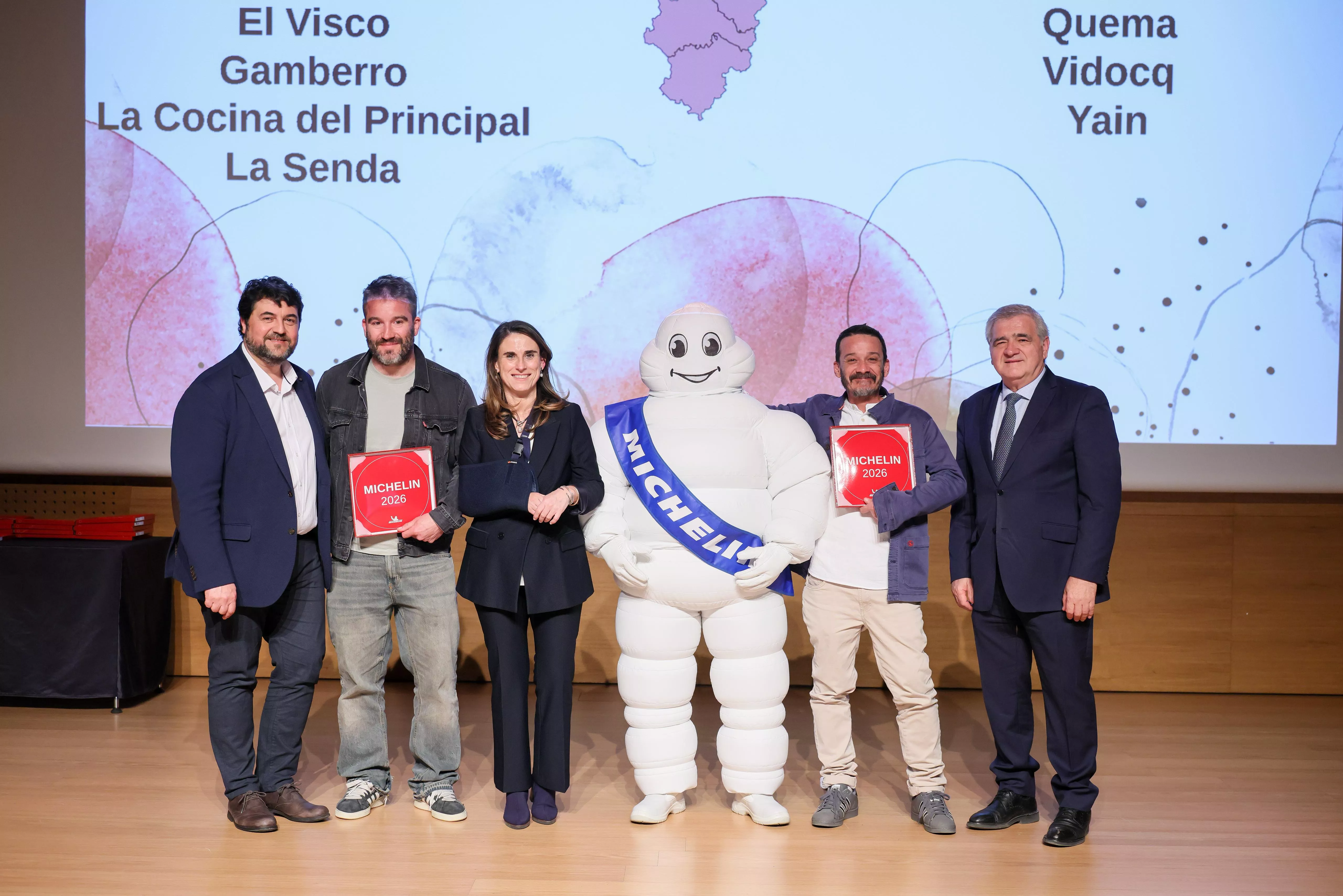 Cambium Pirineos, Las Torres y Vidocq reciben el reconocimiento de la Guía Michelin 2026.