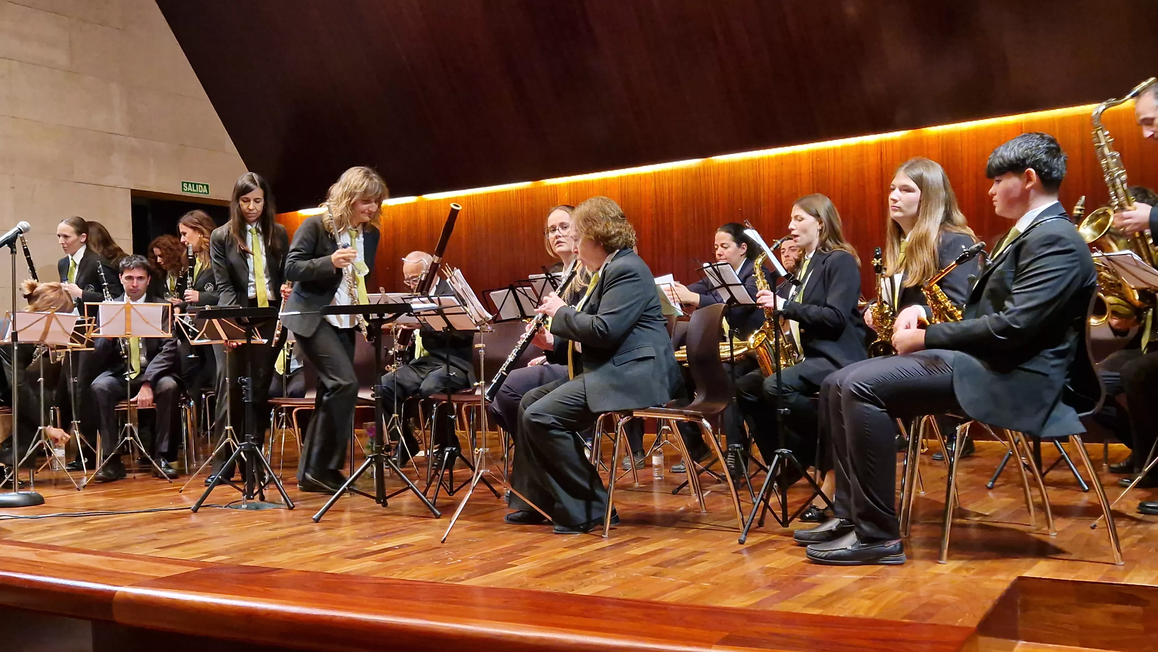 Concierto de Semana Santa de la Banda de Música de Huesca. Foto Myriam Martínez