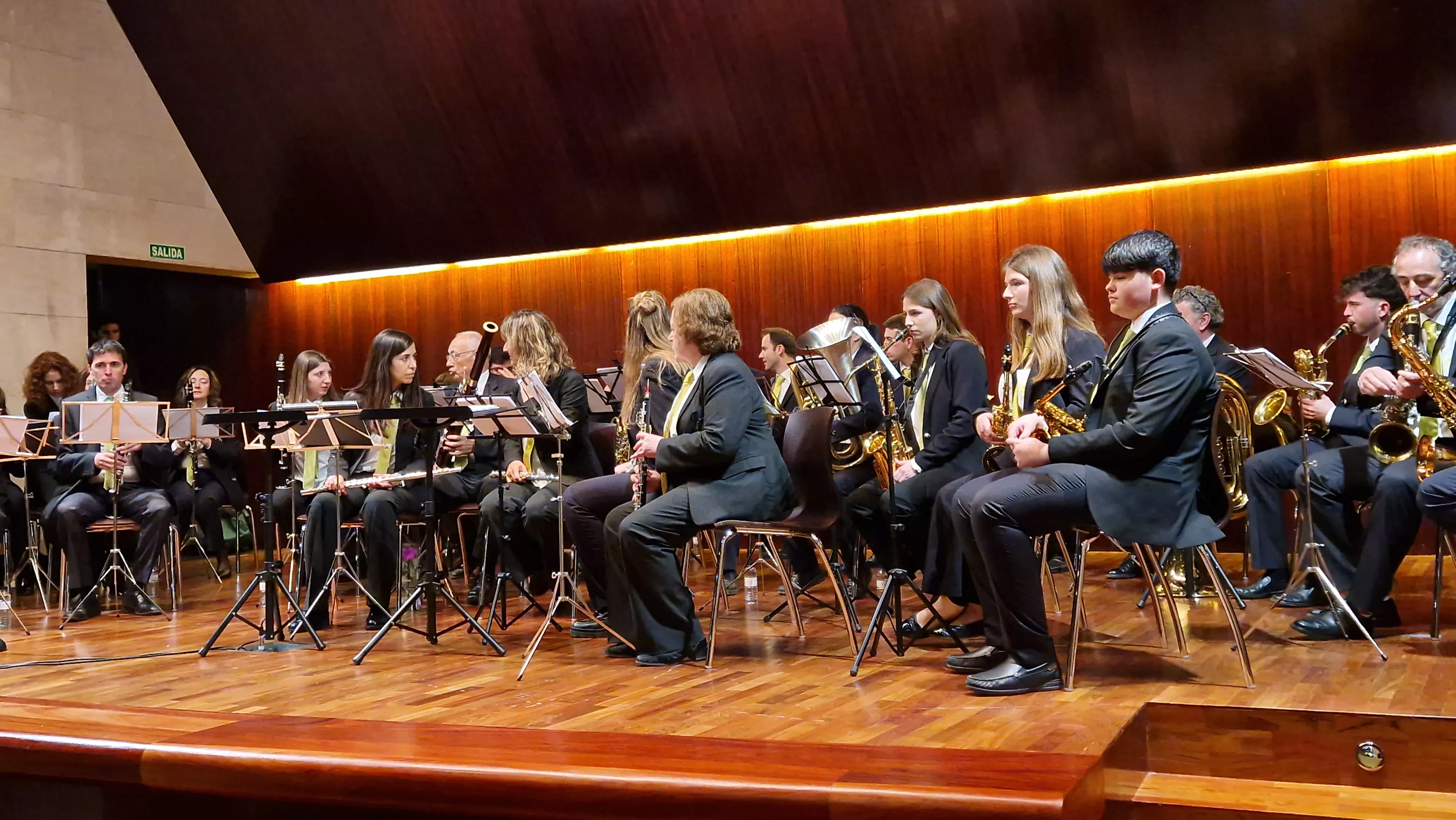 Concierto de Semana Santa de la Banda de Música de Huesca. Foto Myriam Martínez