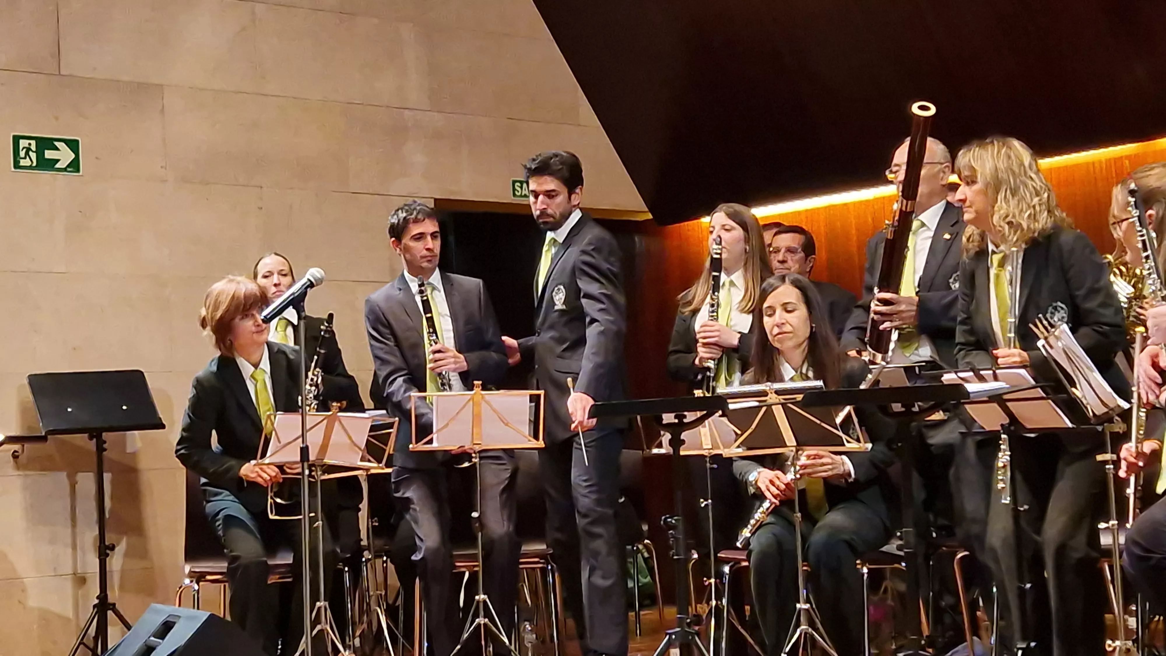 Concierto de Semana Santa de la Banda de Música de Huesca. Foto Myriam Martínez