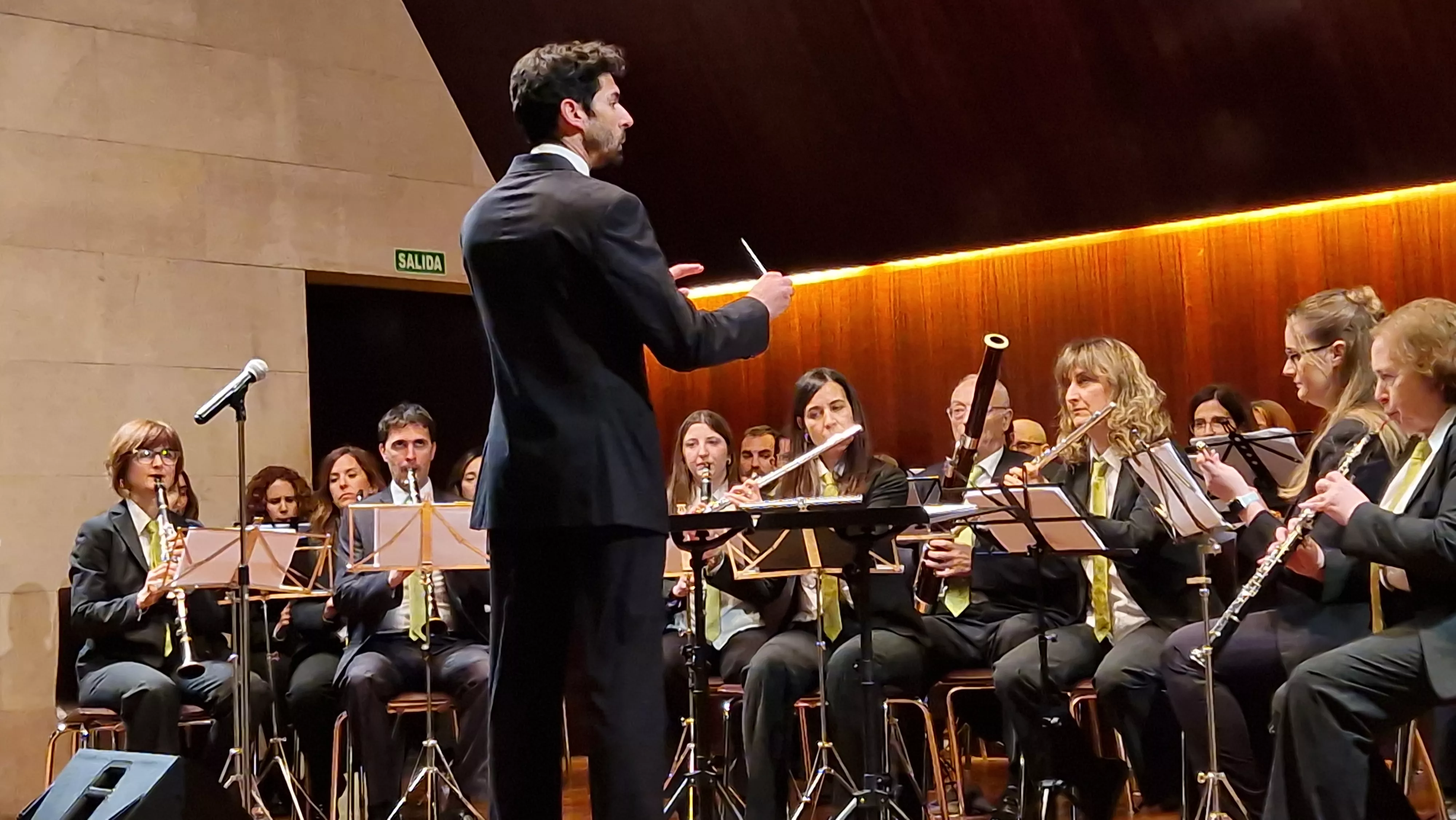 Concierto de Semana Santa de la Banda de Música de Huesca. Foto Myriam Martínez