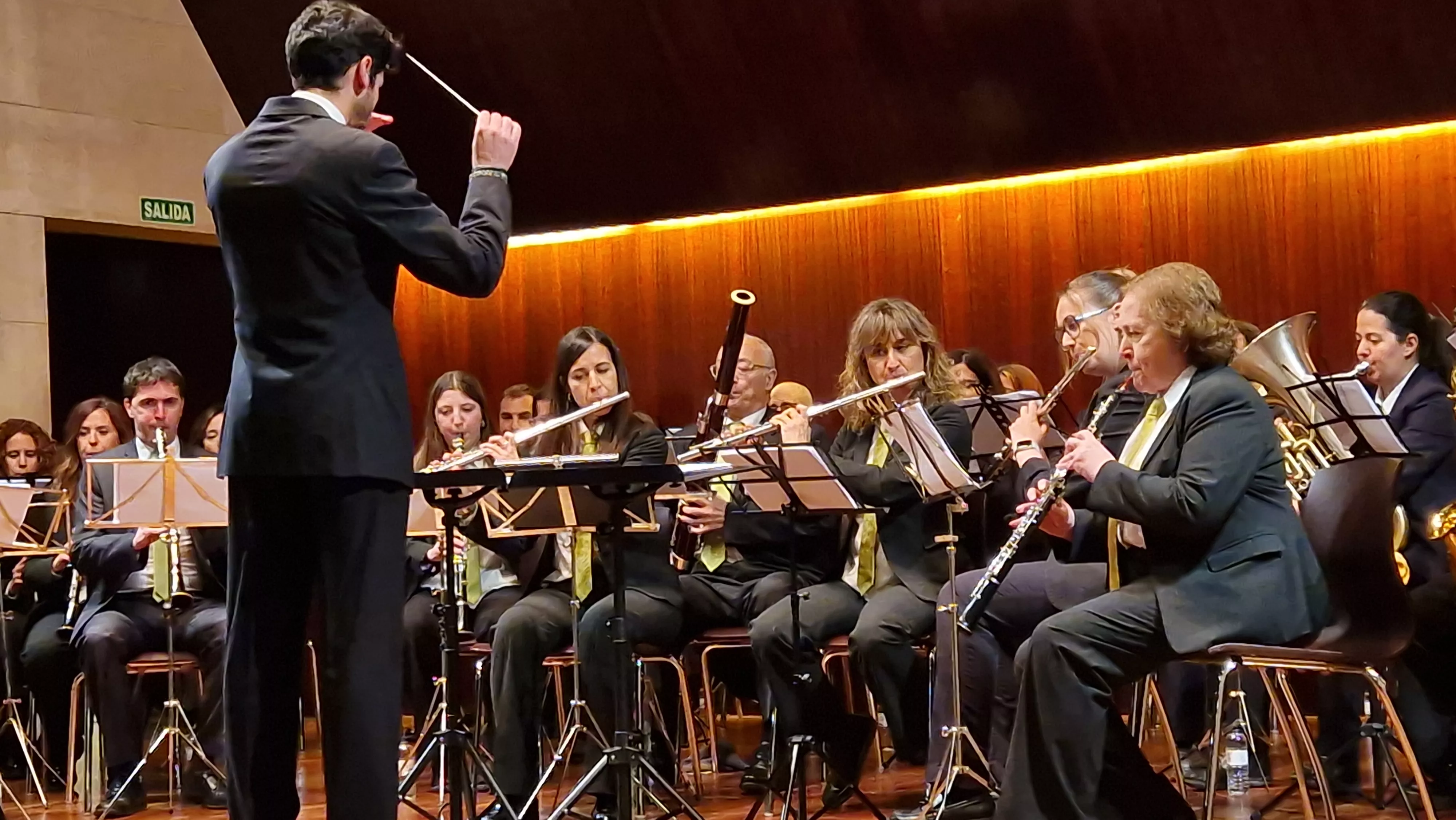 Concierto de Semana Santa de la Banda de Música de Huesca. Foto Myriam Martínez