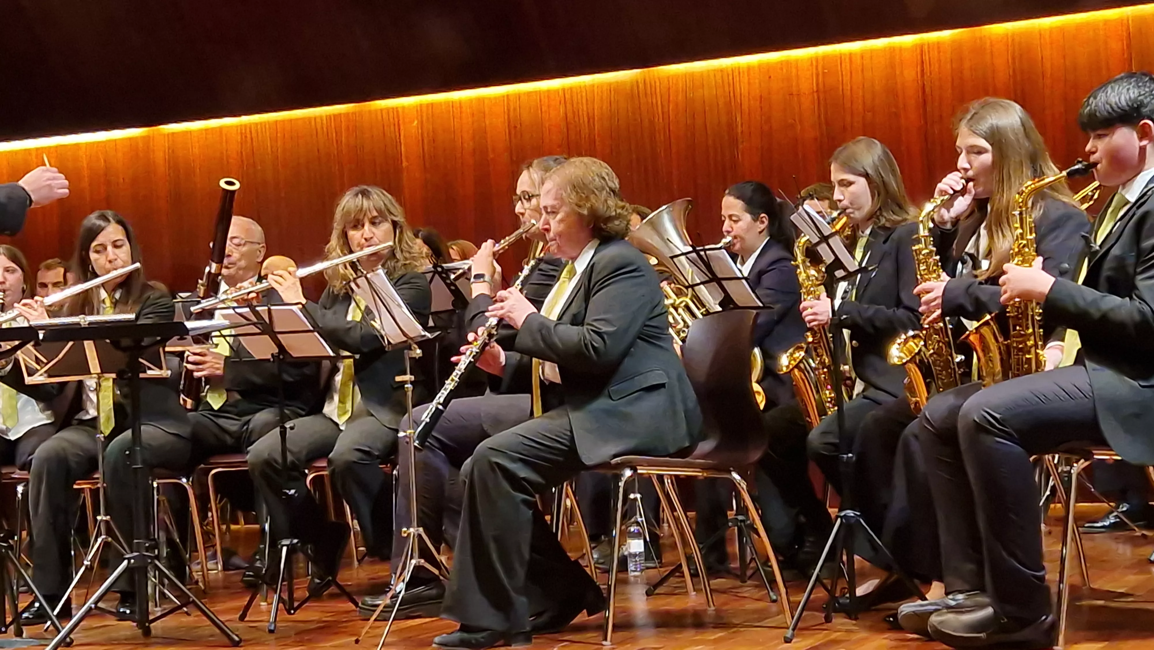 Concierto de Semana Santa de la Banda de Música de Huesca. Foto Myriam Martínez