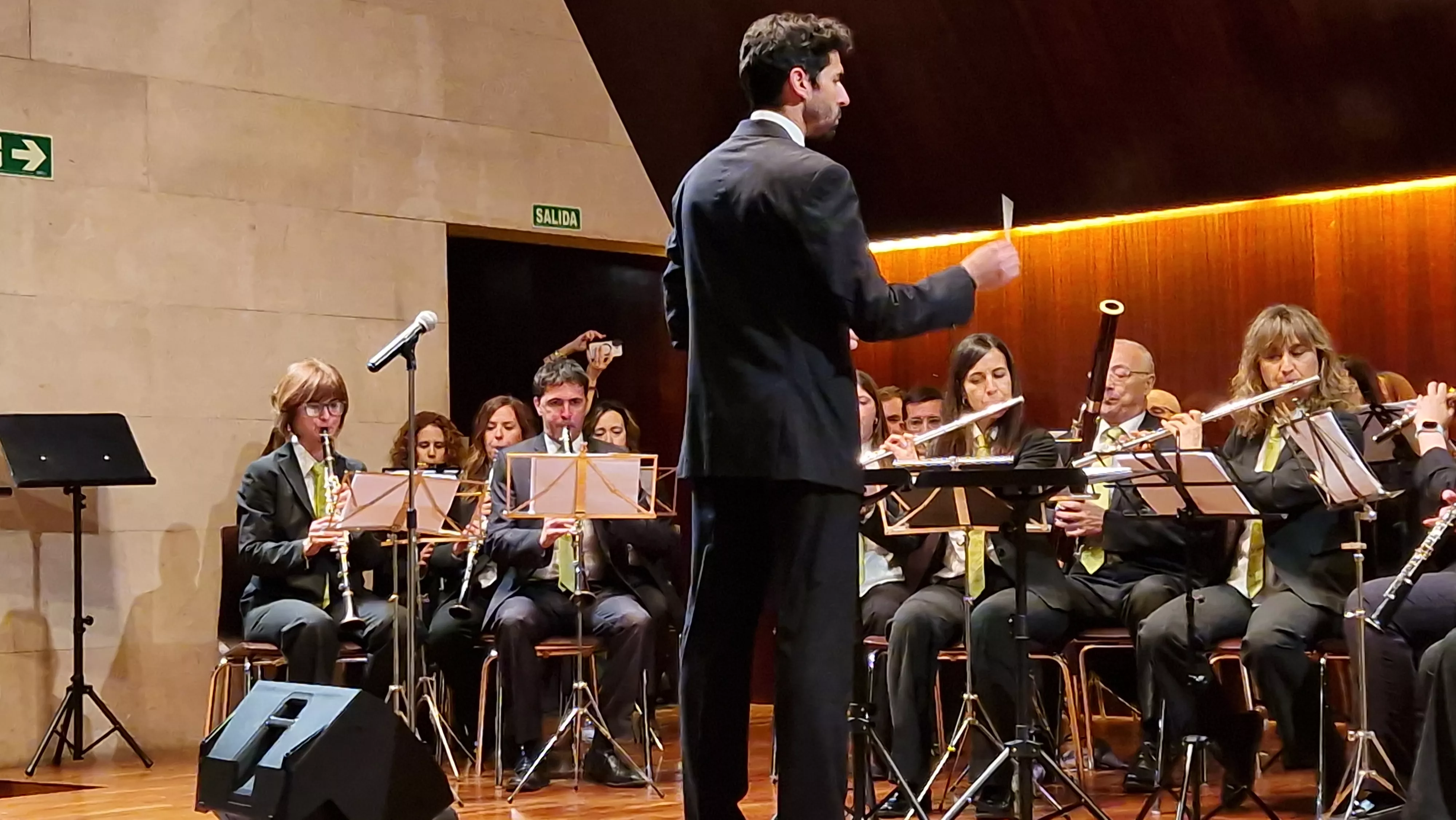 Concierto de Semana Santa de la Banda de Música de Huesca. Foto Myriam Martínez