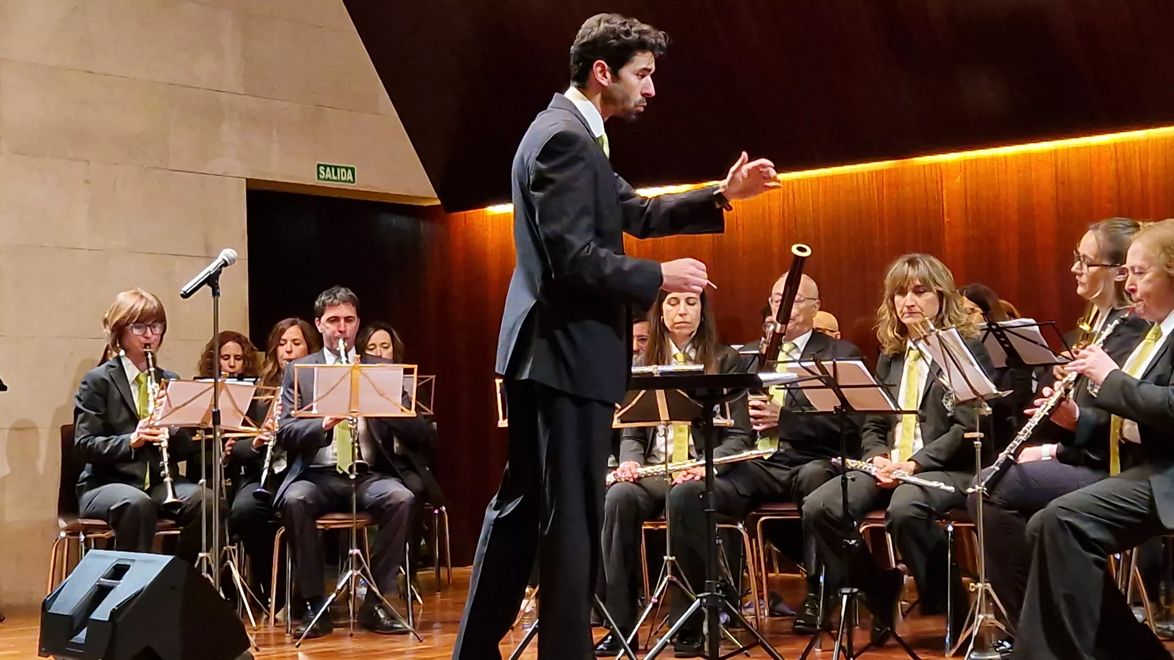 Concierto de Semana Santa de la Banda de Música de Huesca. Foto Myriam Martínez