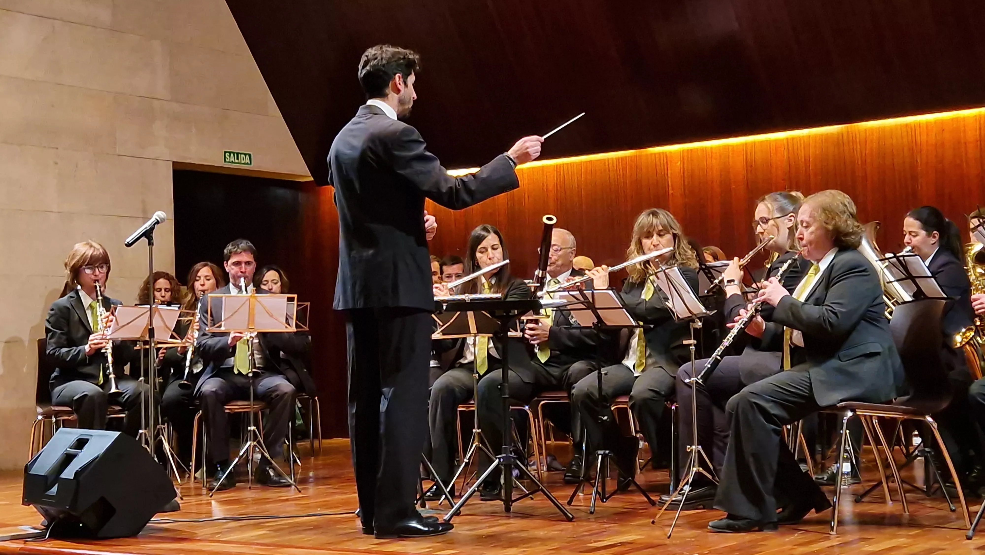 Concierto de Semana Santa de la Banda de Música de Huesca. Foto Myriam Martínez